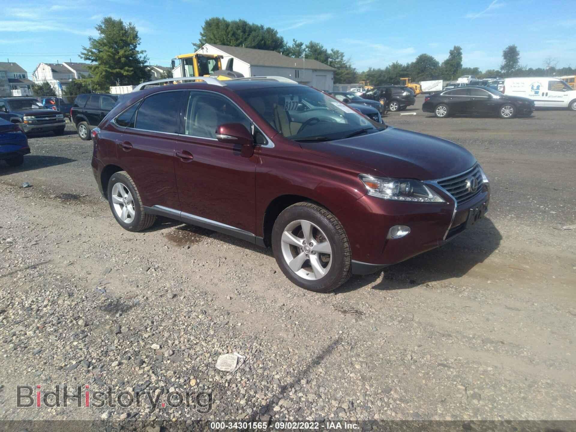 Фотография 2T2BK1BA1EC228810 - LEXUS RX 350 2014