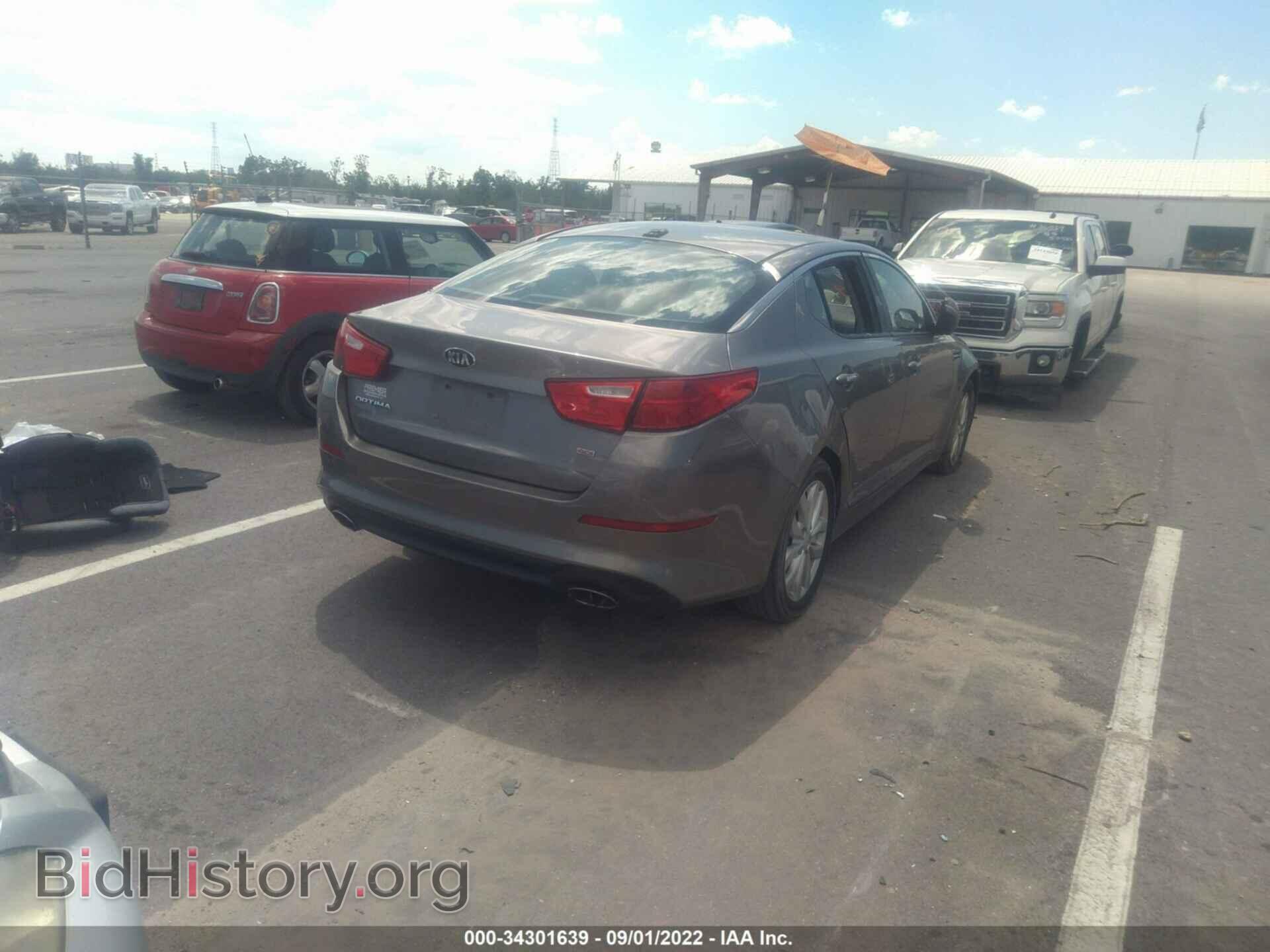 2015 KIA OPTIMA - VIN: 5XXGM4A72FG452335 - Фото 4