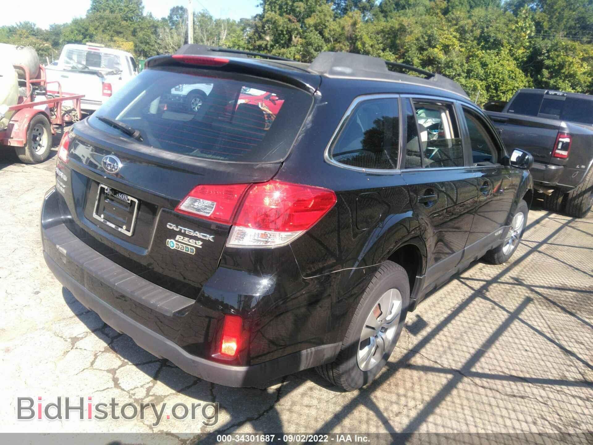 2011 SUBARU OUTBACK - VIN: 4S4BRBAC5B3315134 - Фото 4