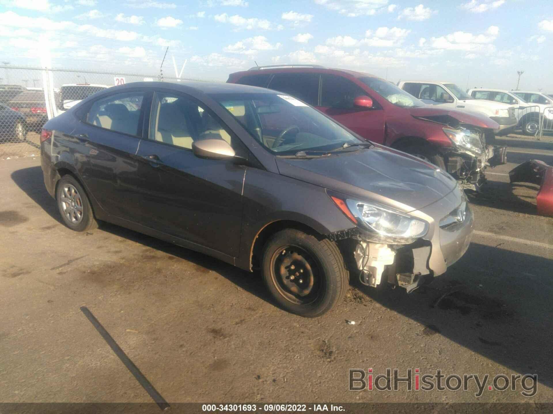 Photo KMHCT4AE6DU397116 - HYUNDAI ACCENT 2013