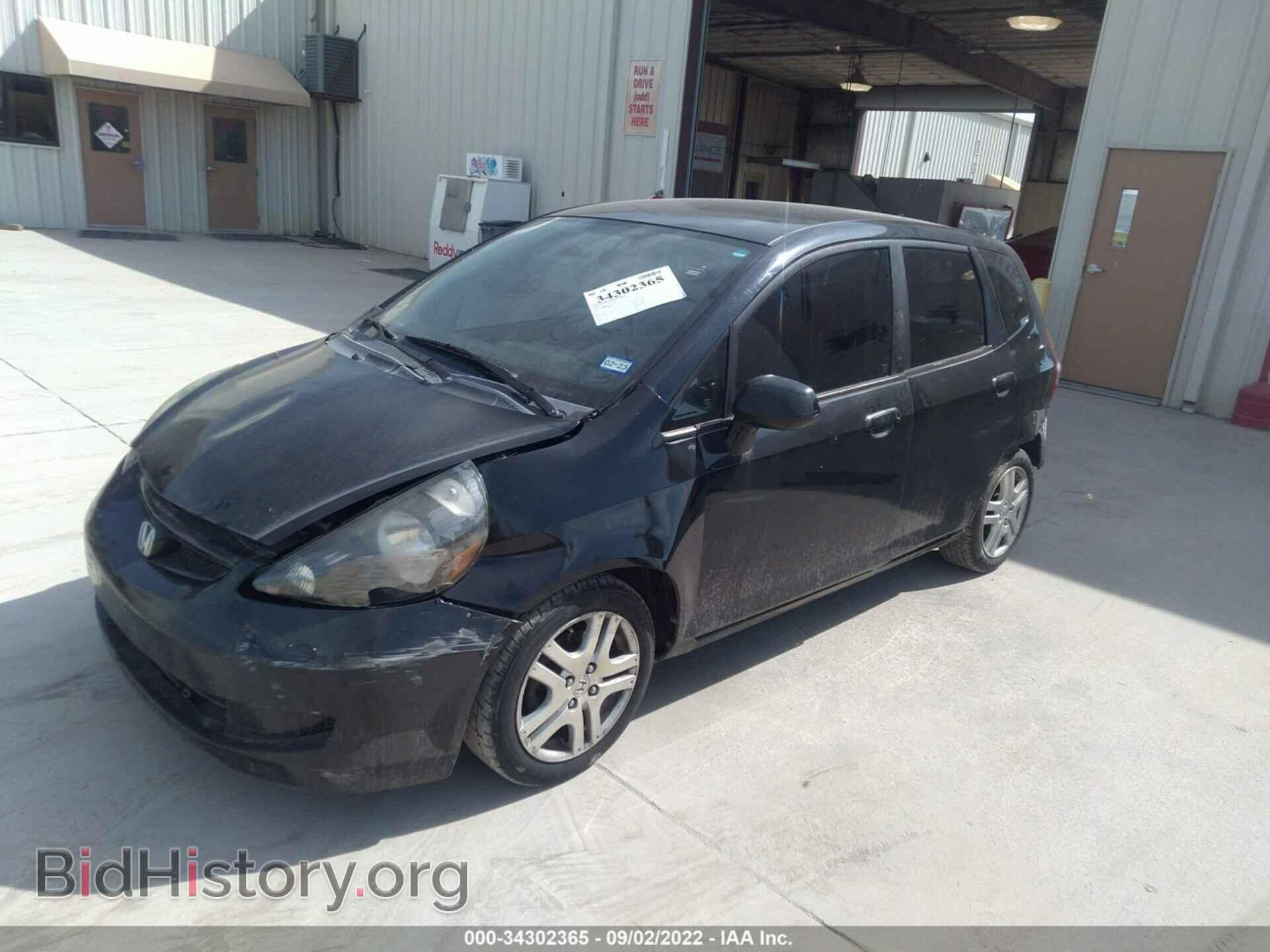 2007 HONDA FIT - VIN: JHMGD38487S068152 - Фото 2