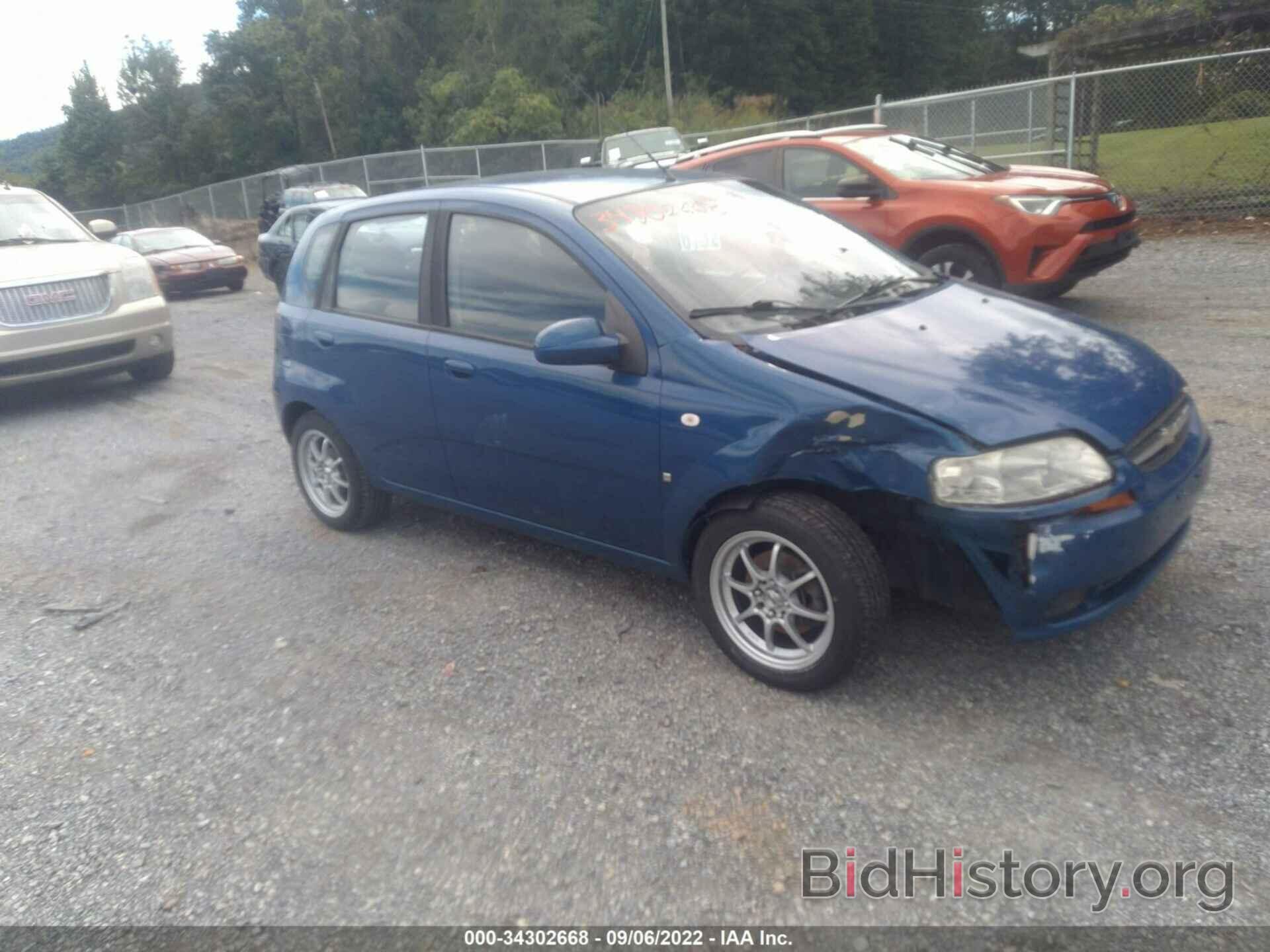 Photo KL1TD66628B026932 - CHEVROLET AVEO 2008