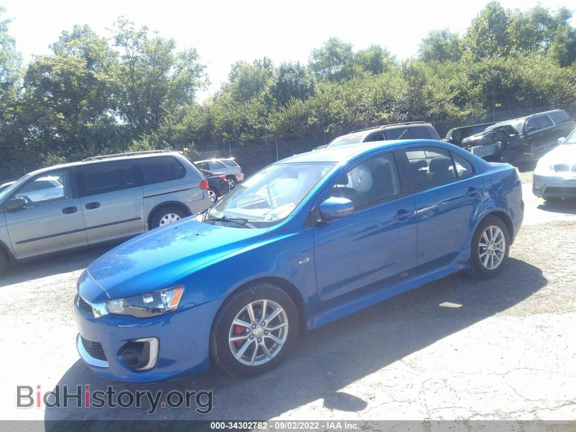 2016 MITSUBISHI LANCER - VIN: JA32V2FW5GU003446 - Фото 2