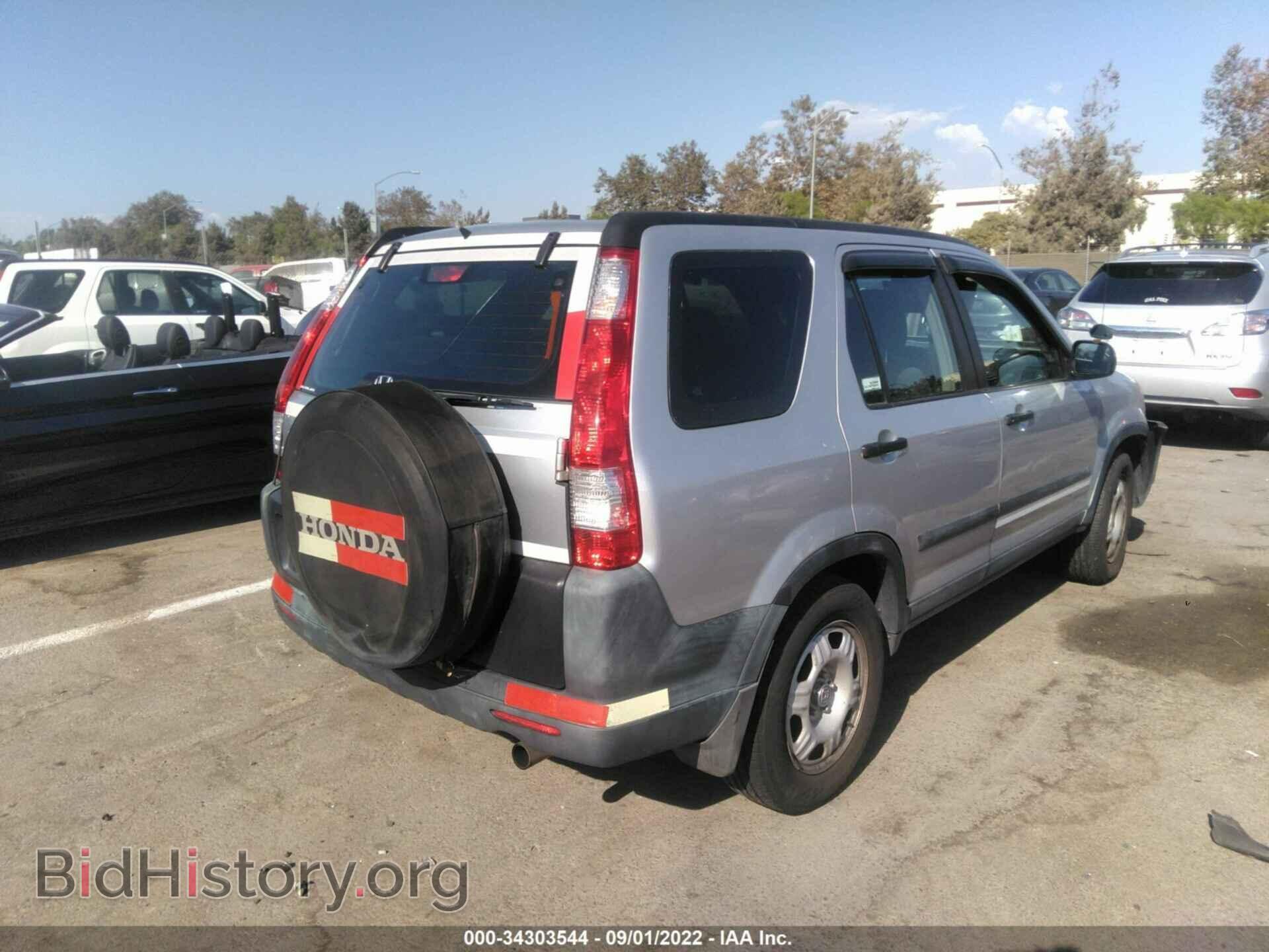 2006 HONDA CR-V - VIN: SHSRD78576U437632 - Фото 4