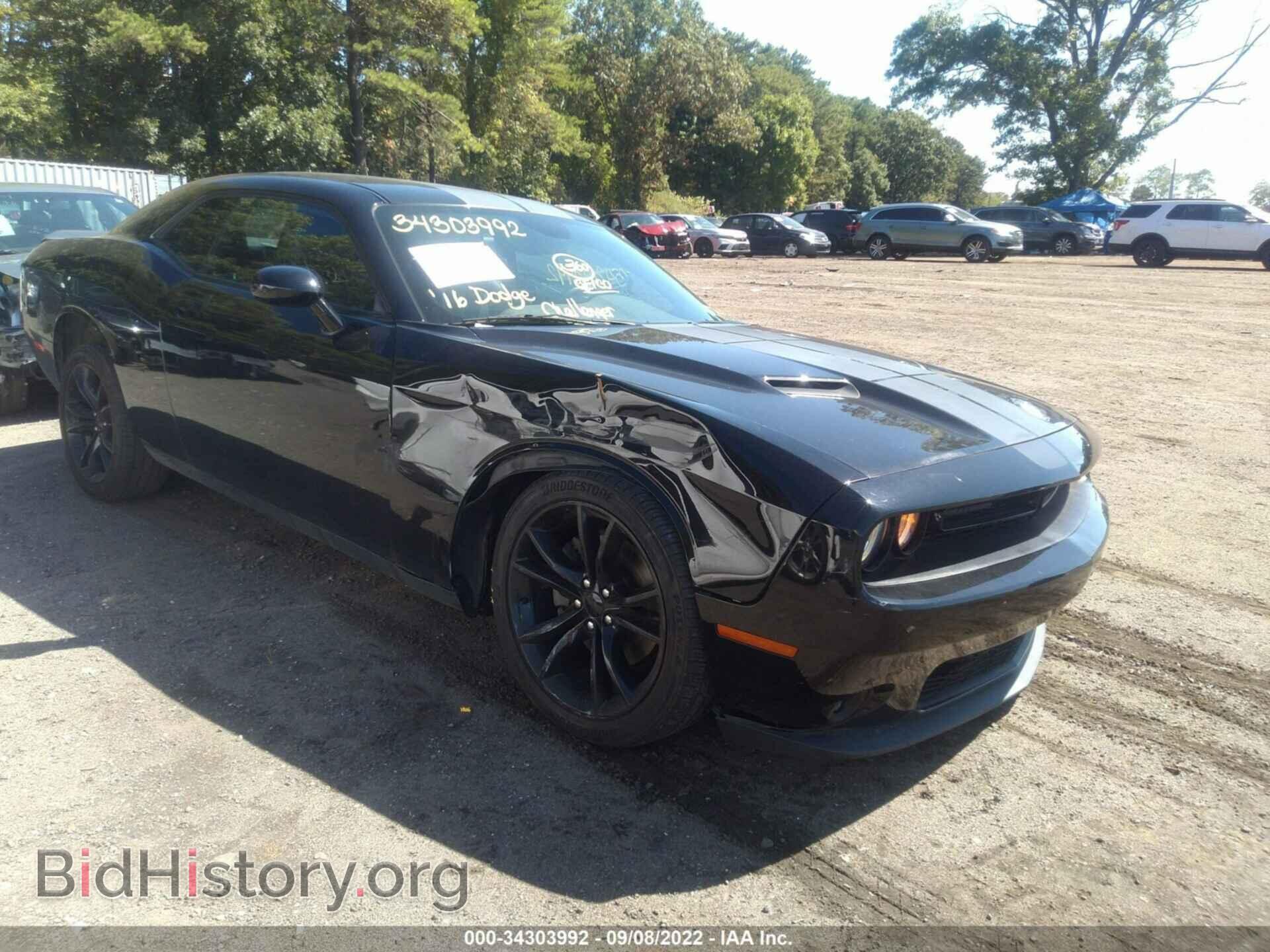 Photo 2C3CDZAG7GH256163 - DODGE CHALLENGER 2016