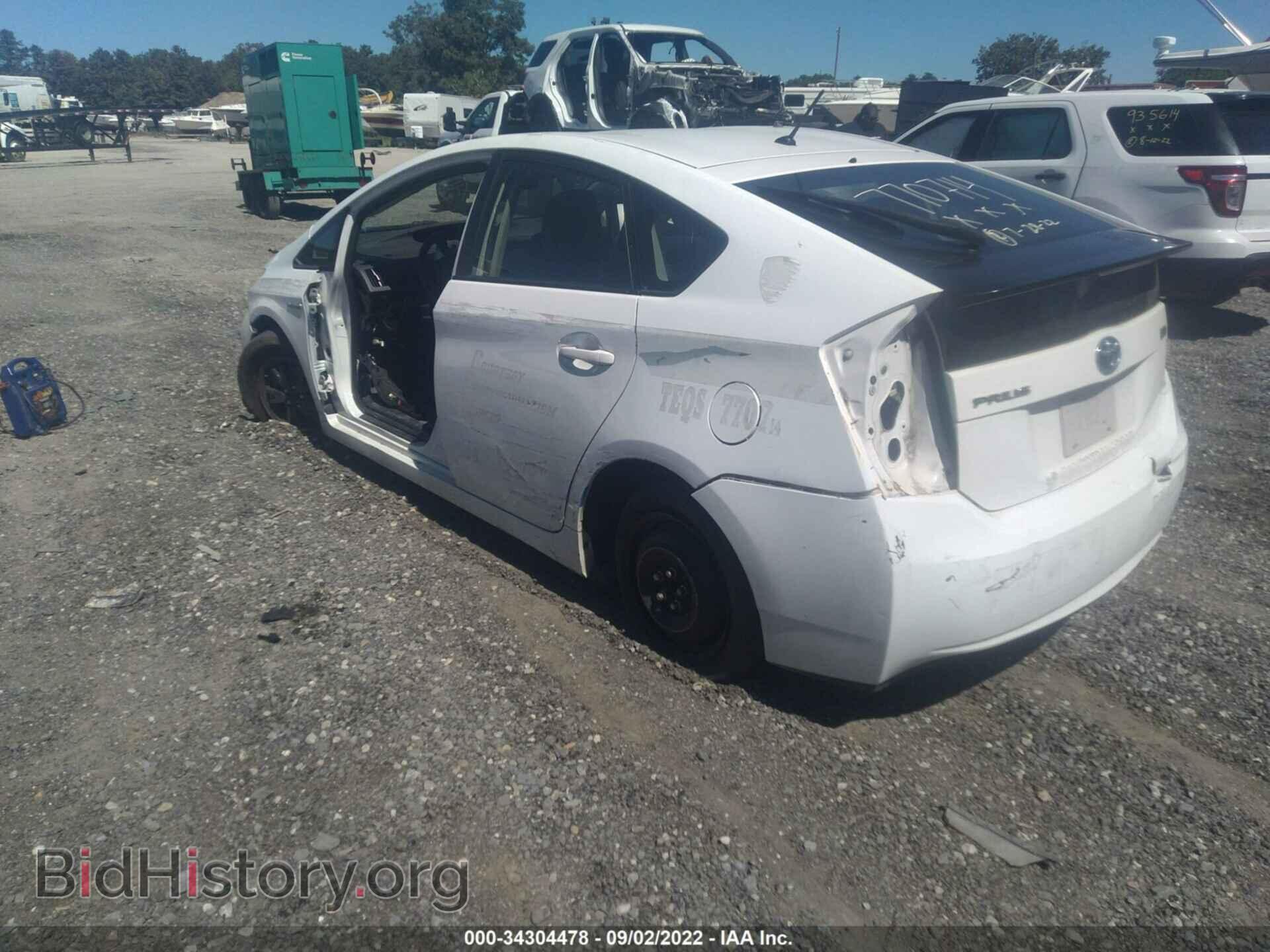 2014 TOYOTA PRIUS - VIN: JTDKN3DU4E1801668 - Фото 3