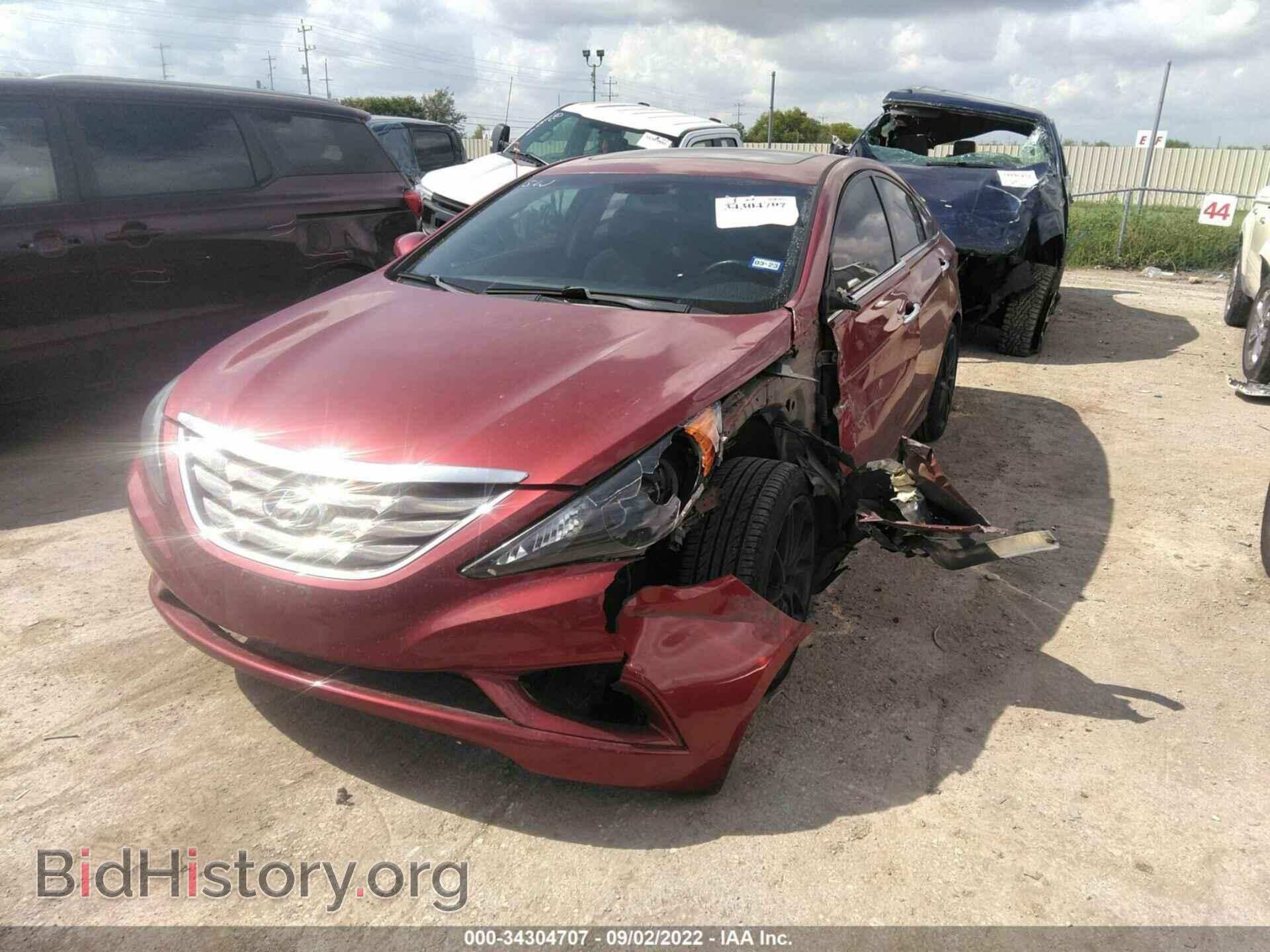 2012 HYUNDAI SONATA - VIN: 5NPEC4AB6CH368355 - Фото 2
