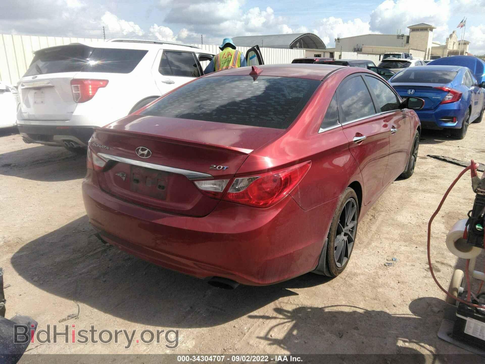 2012 HYUNDAI SONATA - VIN: 5NPEC4AB6CH368355 - Фото 4