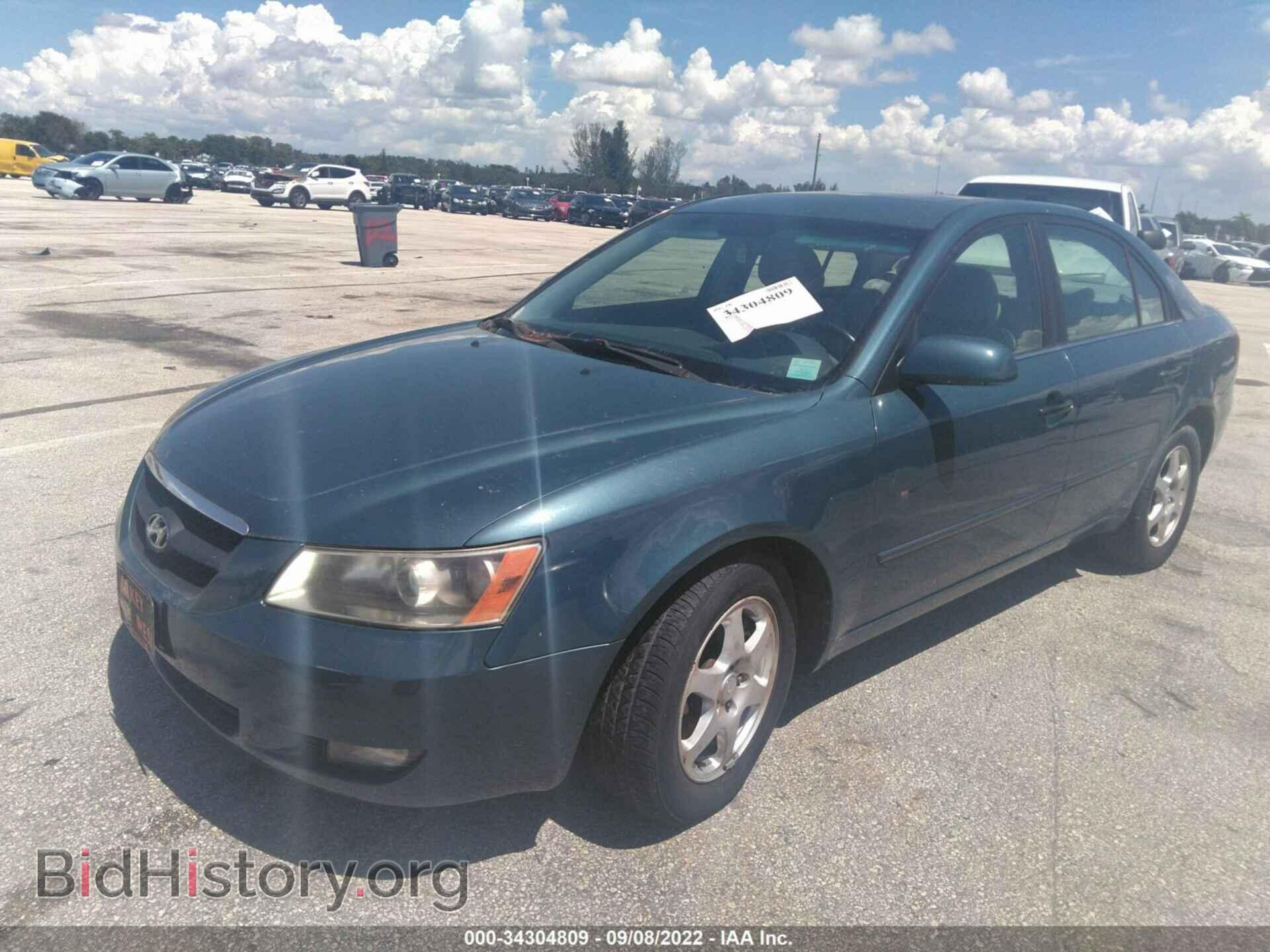 2006 HYUNDAI SONATA - VIN: 5NPEU46F76H106972 - Фото 2