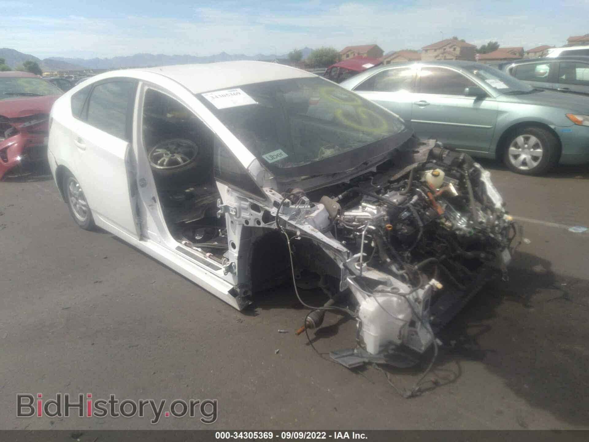 Фотография JTDKN3DU8E0366482 - TOYOTA PRIUS 2014