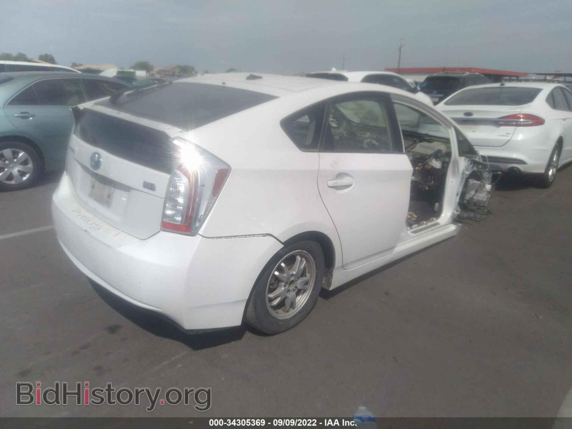 2014 TOYOTA PRIUS - VIN: JTDKN3DU8E0366482 - Фото 4