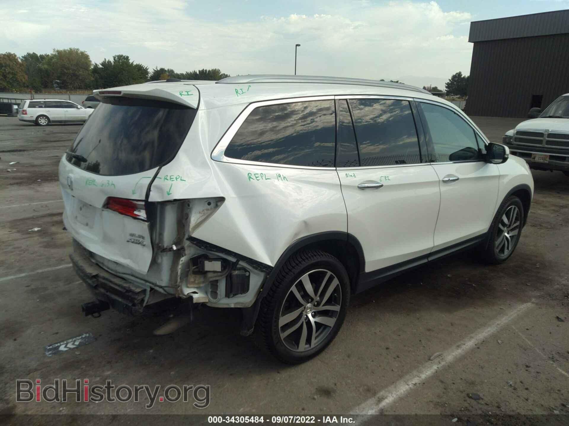 2017 HONDA PILOT - VIN: 5FNYF6H01HB027374 - Фото 4