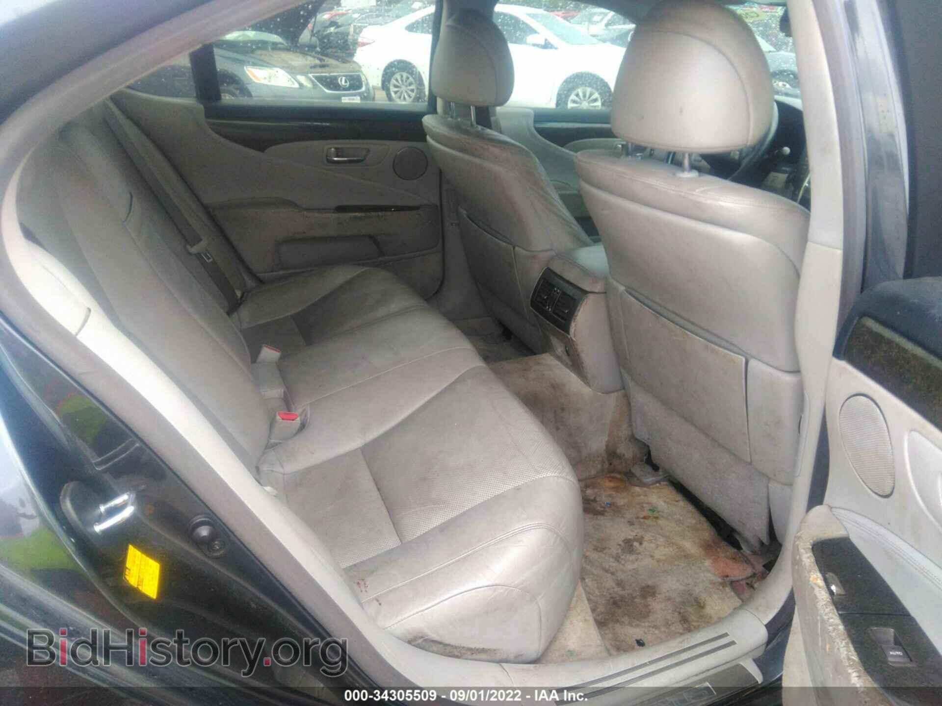 2009 LEXUS LS 460 - VIN: JTHBL46F895086837 - Фото 8