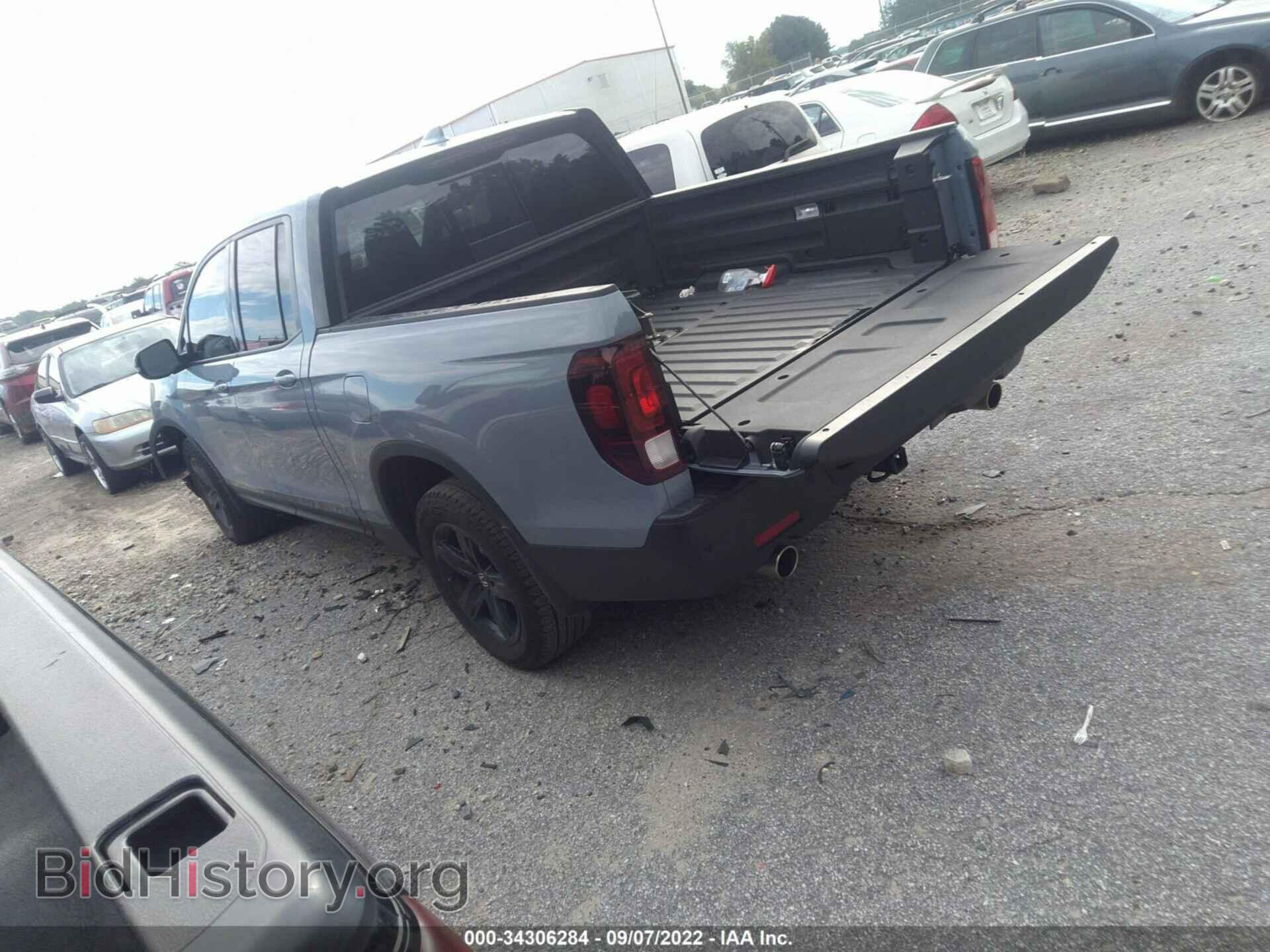 2022 HONDA RIDGELINE - VIN: 5FPYK3F83NB027110 - Фото 3