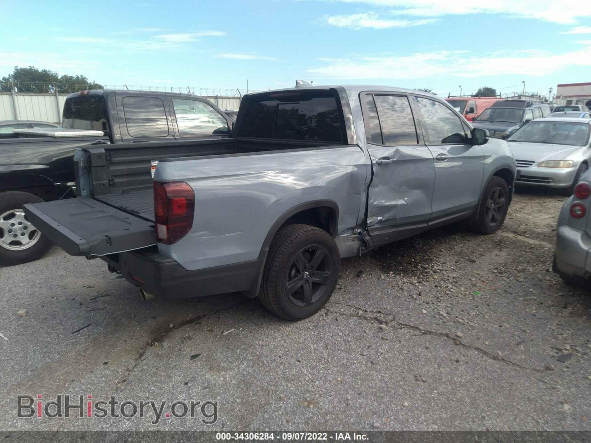2022 HONDA RIDGELINE - VIN: 5FPYK3F83NB027110 - Фото 4