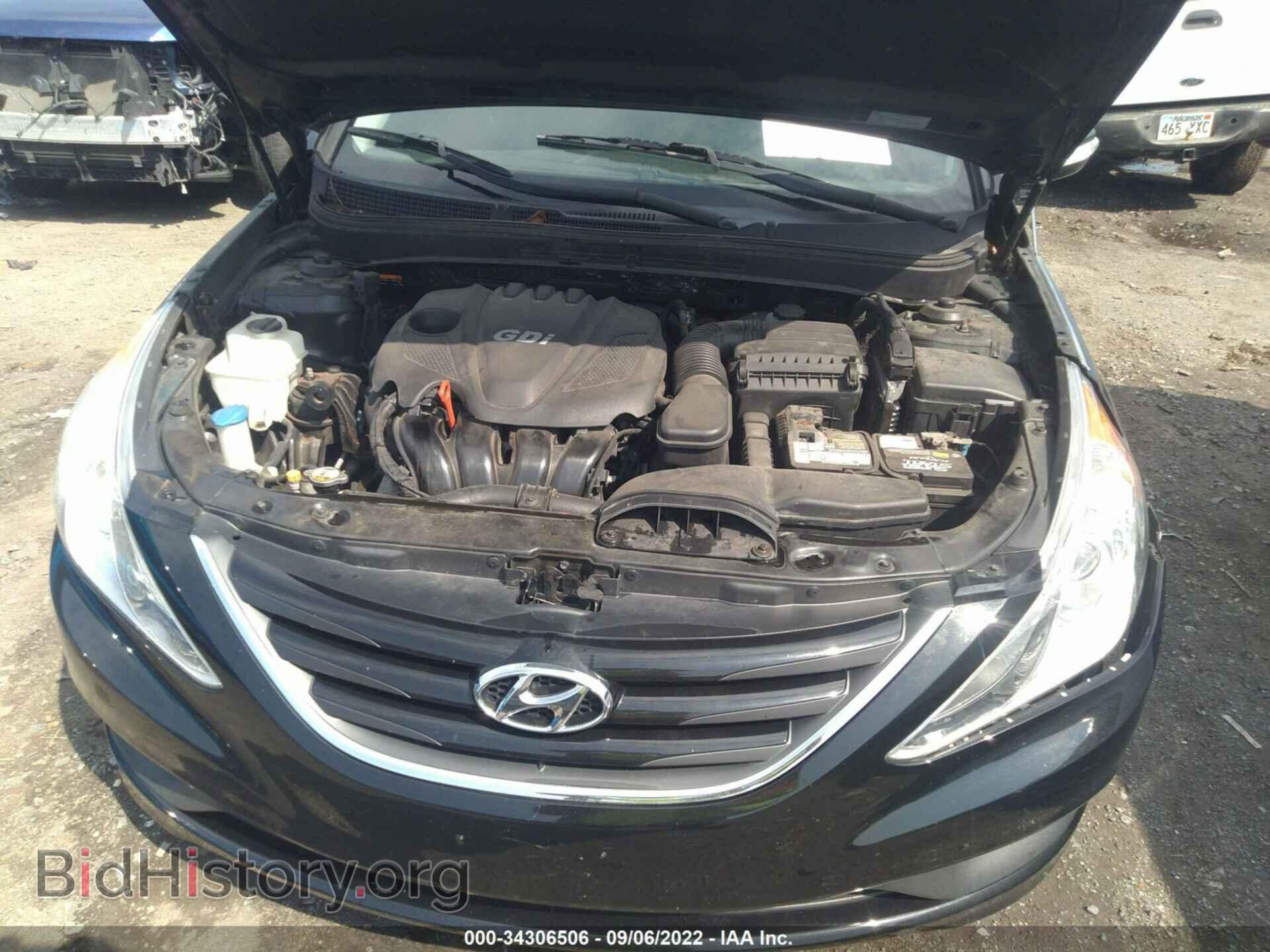 2014 HYUNDAI SONATA - VIN: 5NPEB4AC2EH829338 - Фото 10
