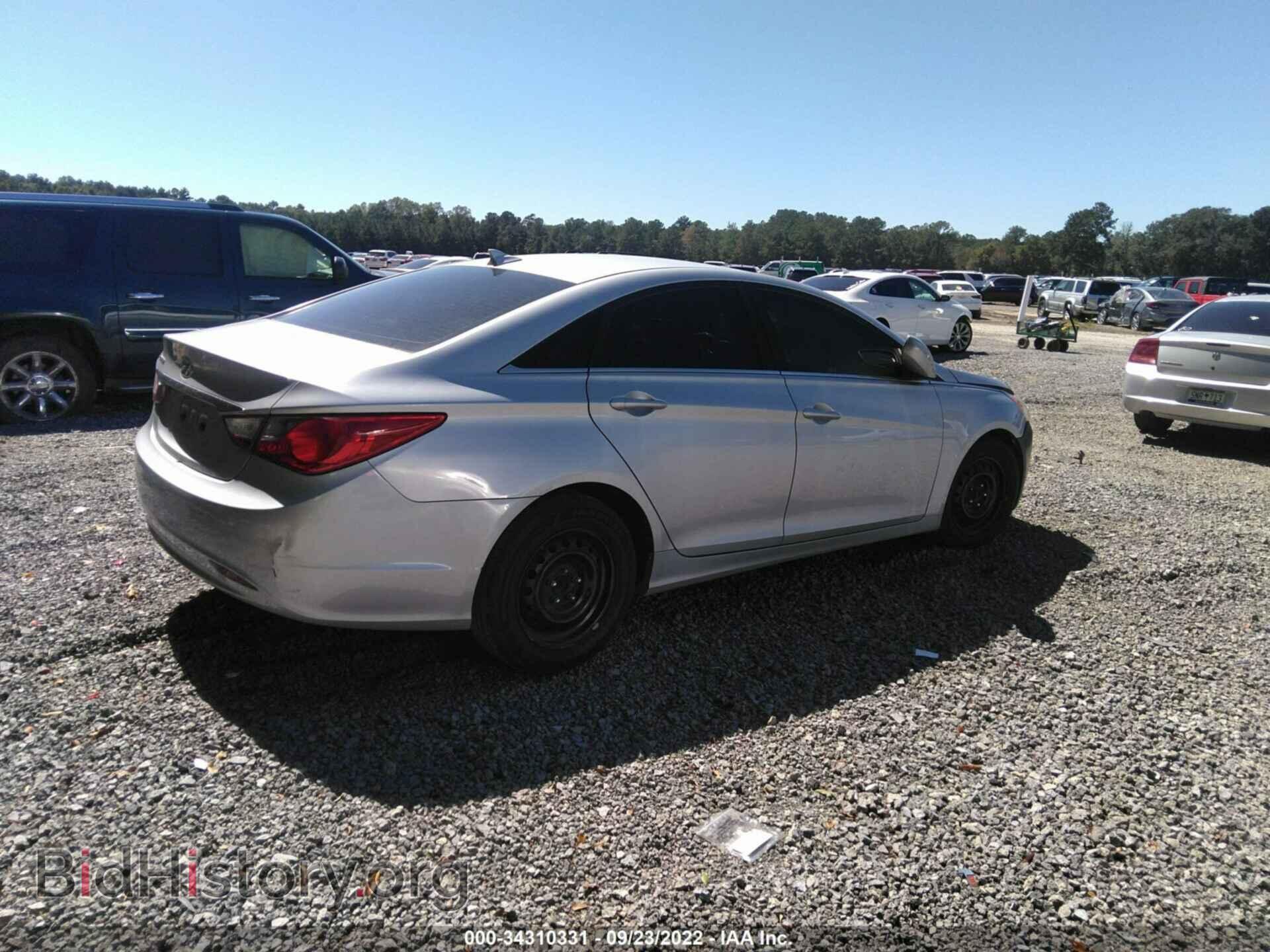 2012 HYUNDAI SONATA - VIN: 5NPEB4AC8CH396816 - Фото 4