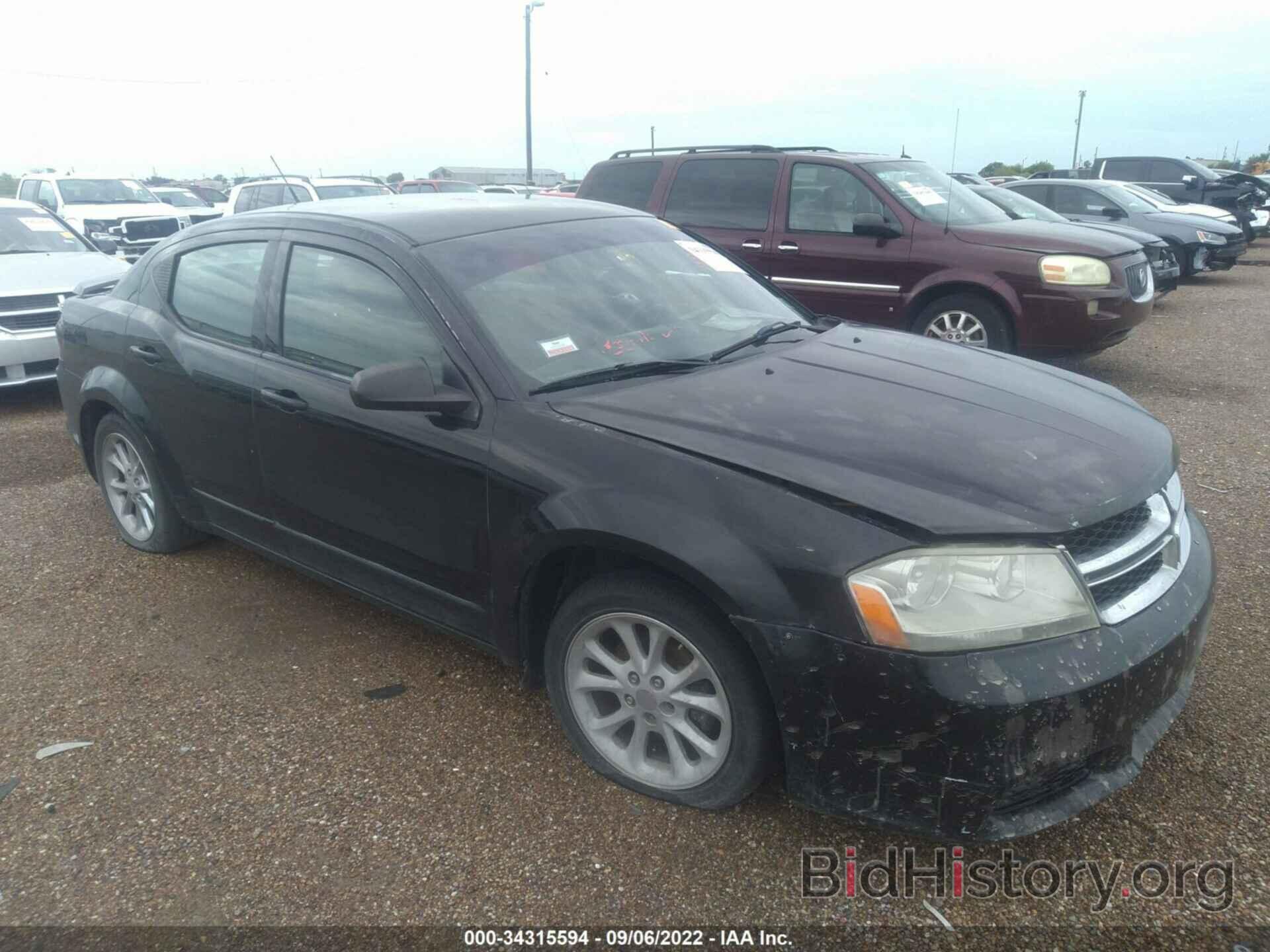 Photo 1C3CDZAB6CN274806 - DODGE AVENGER 2012