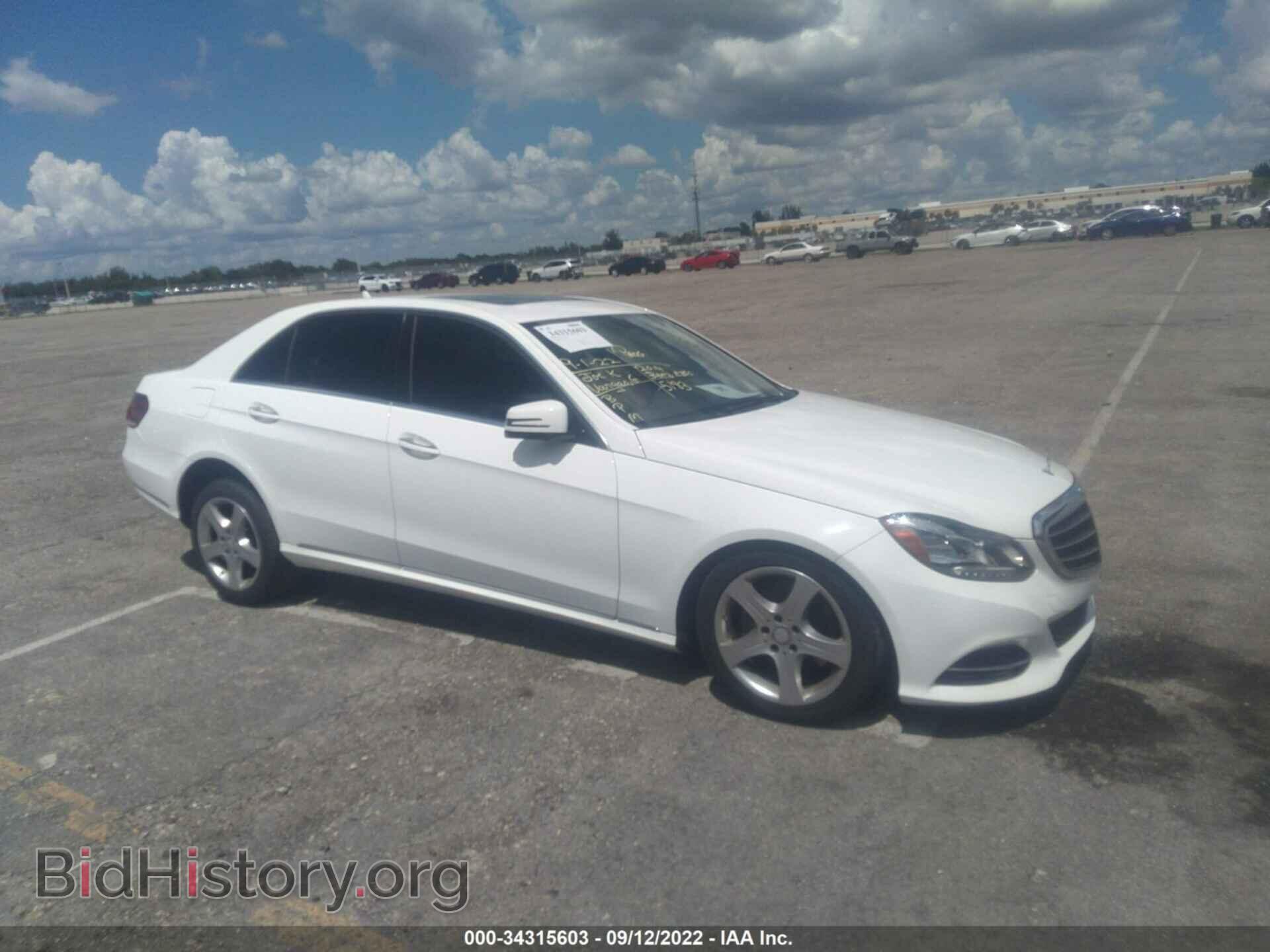 Фотография WDDHF8JB9EA985390 - MERCEDES-BENZ E-CLASS 2014