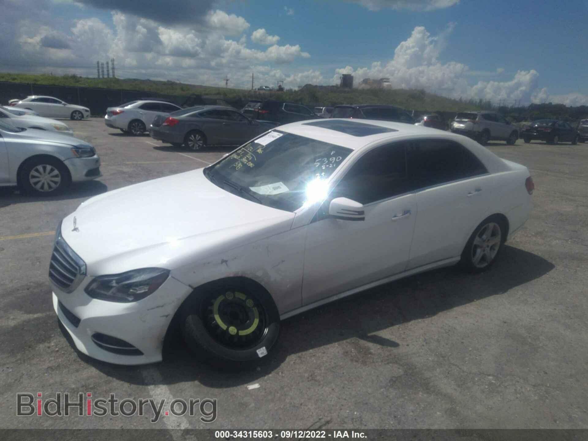 2014 MERCEDES-BENZ E-CLASS - VIN: WDDHF8JB9EA985390 - Photo 2