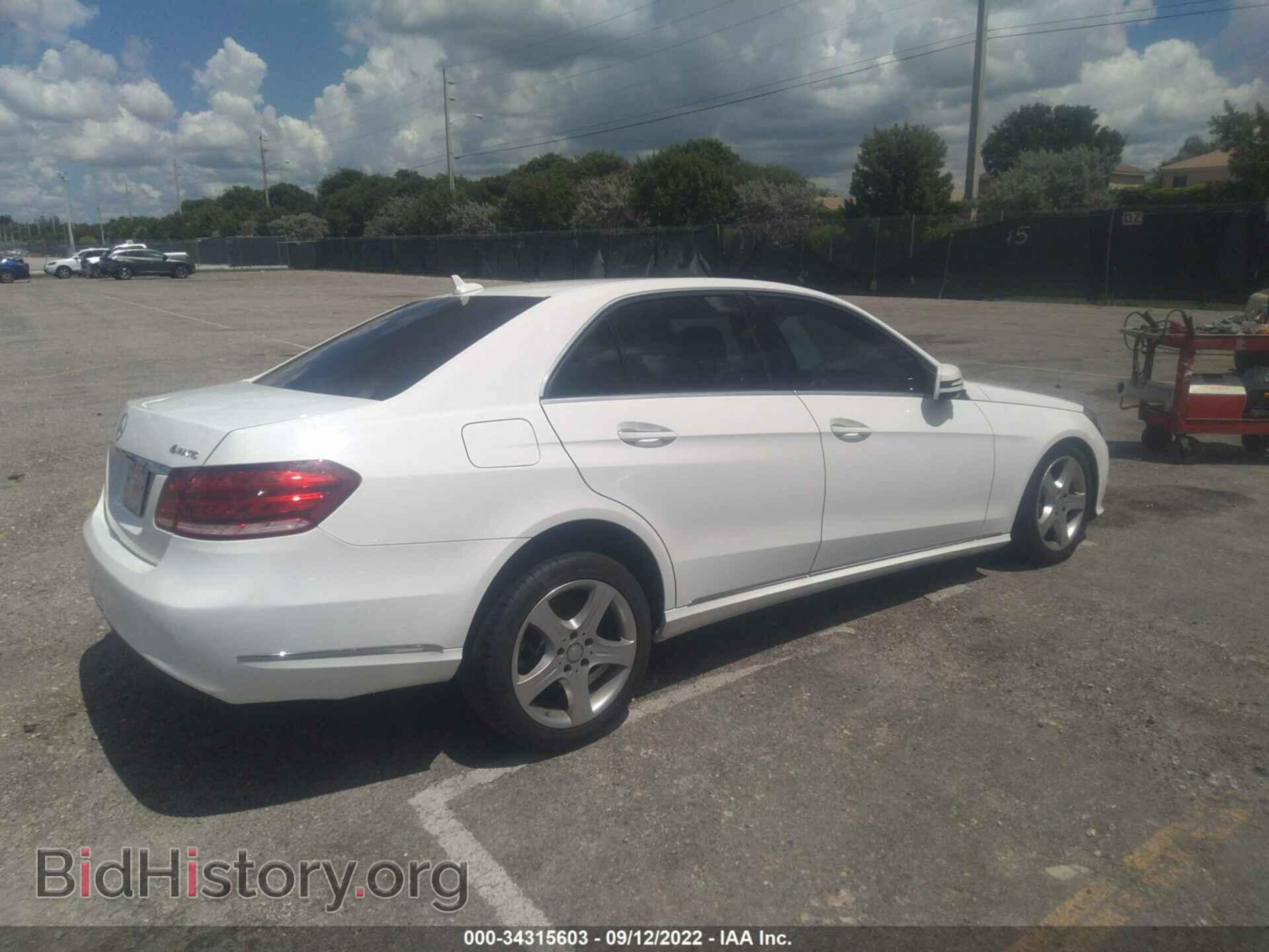 2014 MERCEDES-BENZ E-CLASS - VIN: WDDHF8JB9EA985390 - Photo 4