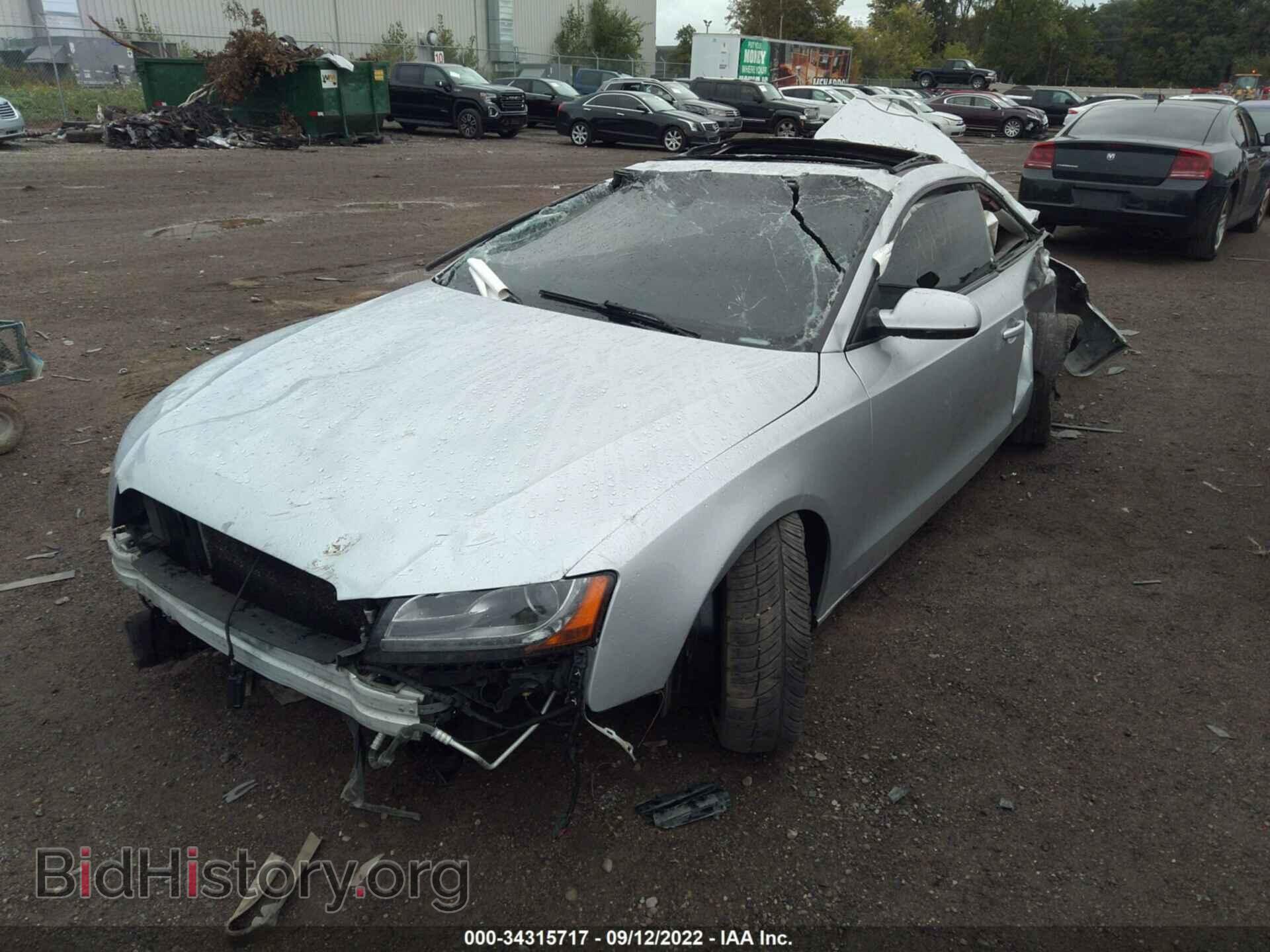 2010 AUDI A5 - VIN: WAUCKAFRXAA082301 - Фото 2