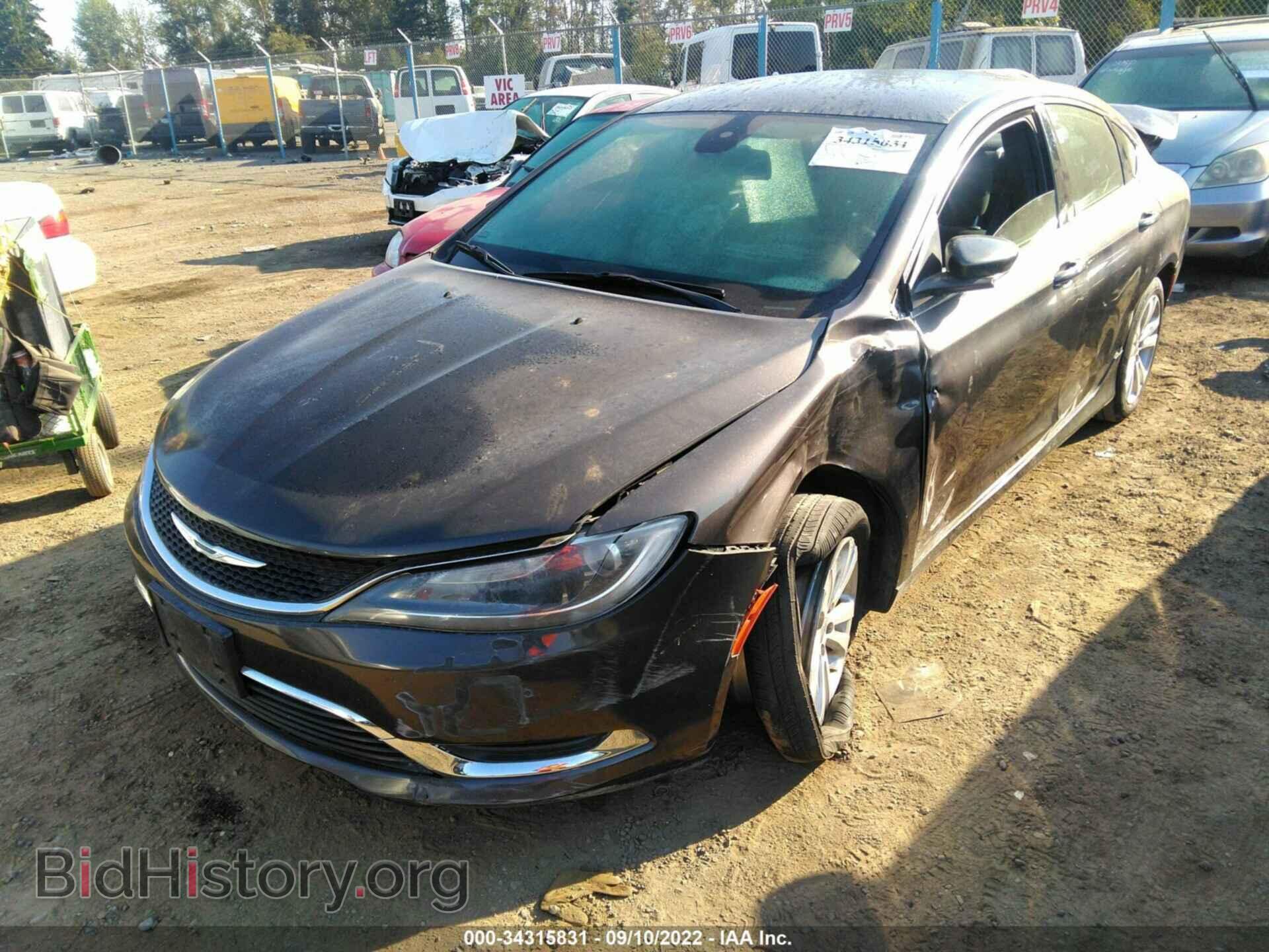 2015 CHRYSLER 200 - VIN: 1C3CCCAB3FN746299 - Фото 2
