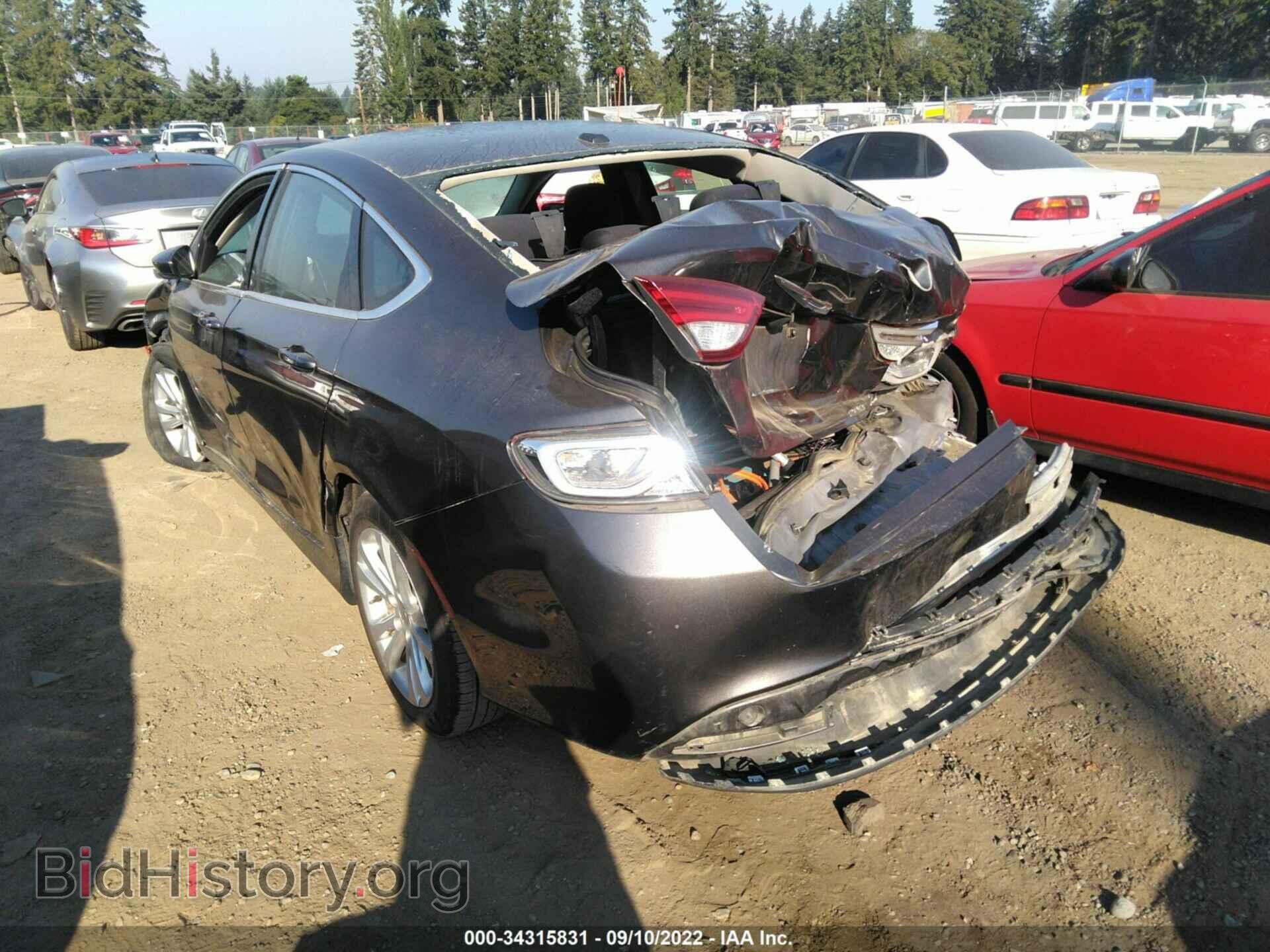 2015 CHRYSLER 200 - VIN: 1C3CCCAB3FN746299 - Фото 3