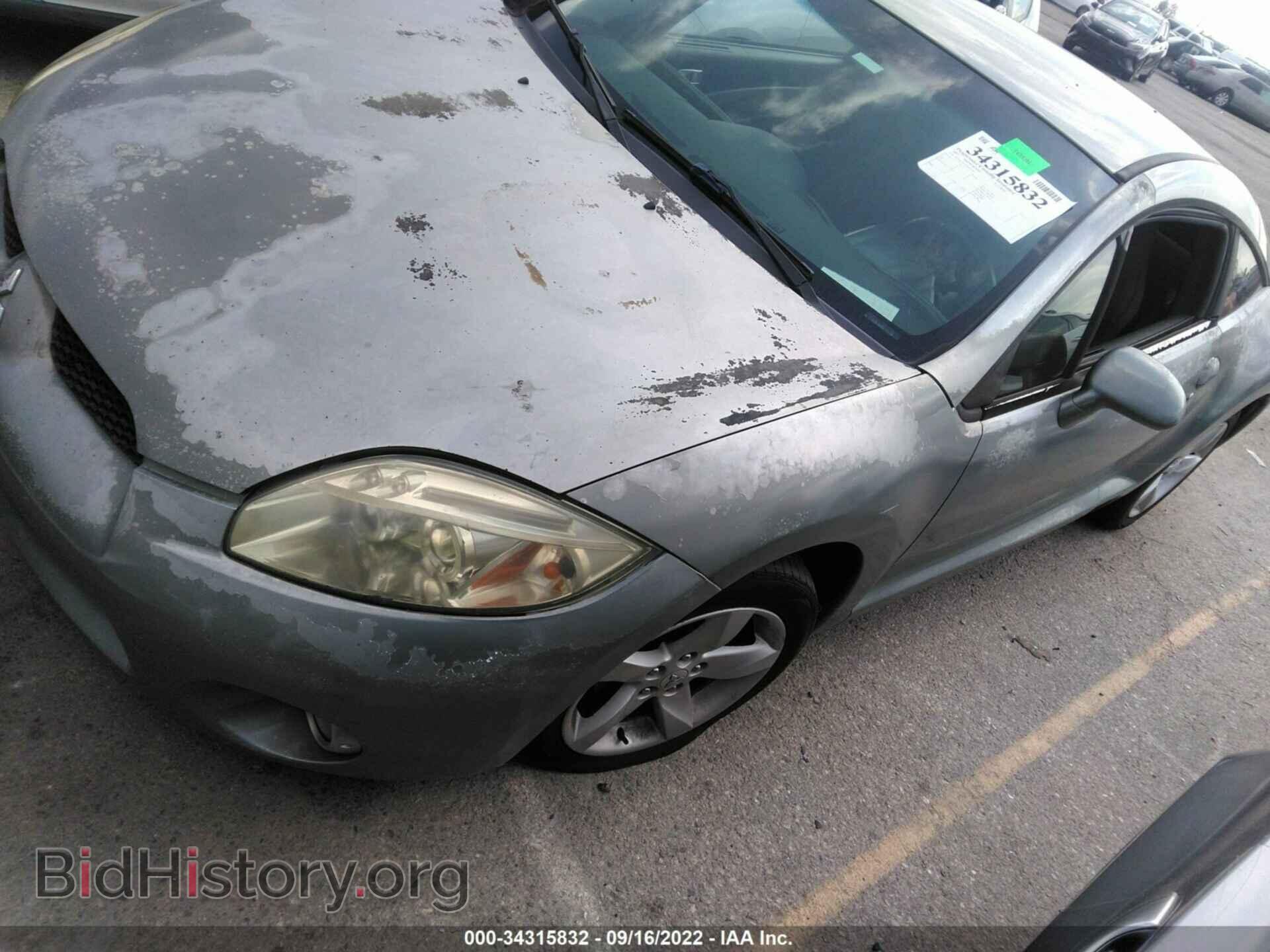 2007 MITSUBISHI ECLIPSE - VIN: 4A3AK24F37E003039 - Фото 2