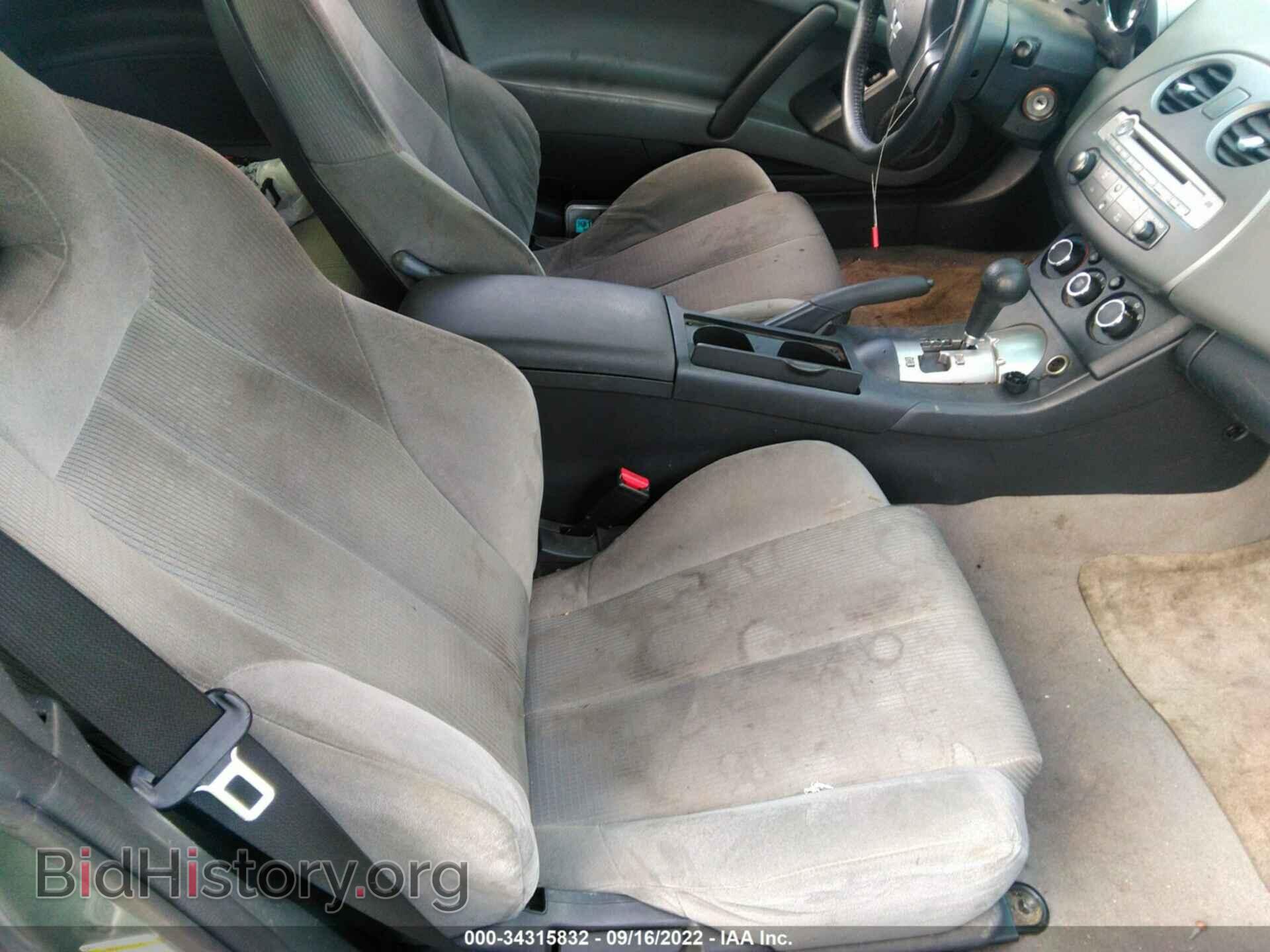 2007 MITSUBISHI ECLIPSE - VIN: 4A3AK24F37E003039 - Фото 5