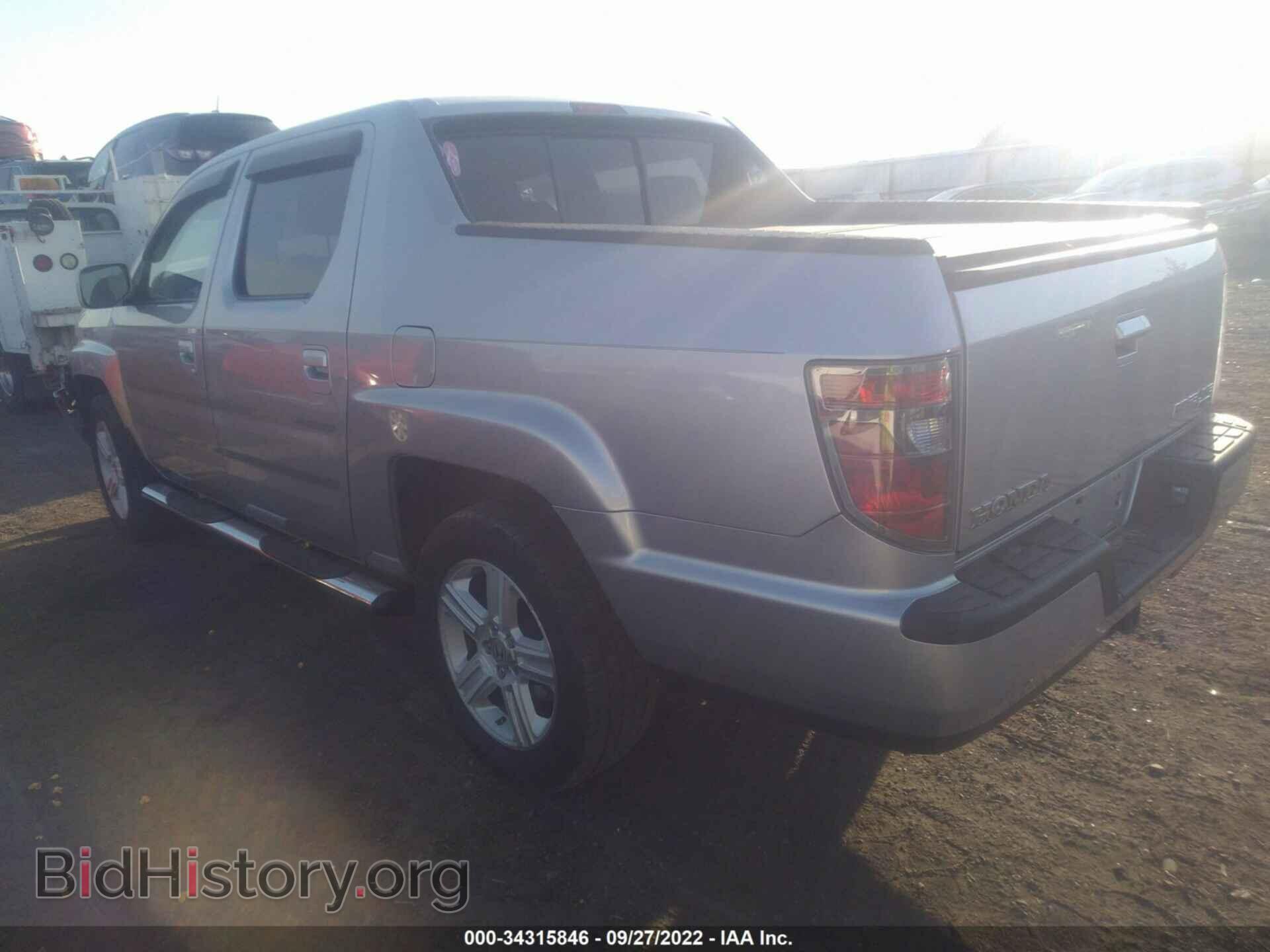 2012 HONDA RIDGELINE - VIN: 5FPYK1F53CB452799 - Фото 3