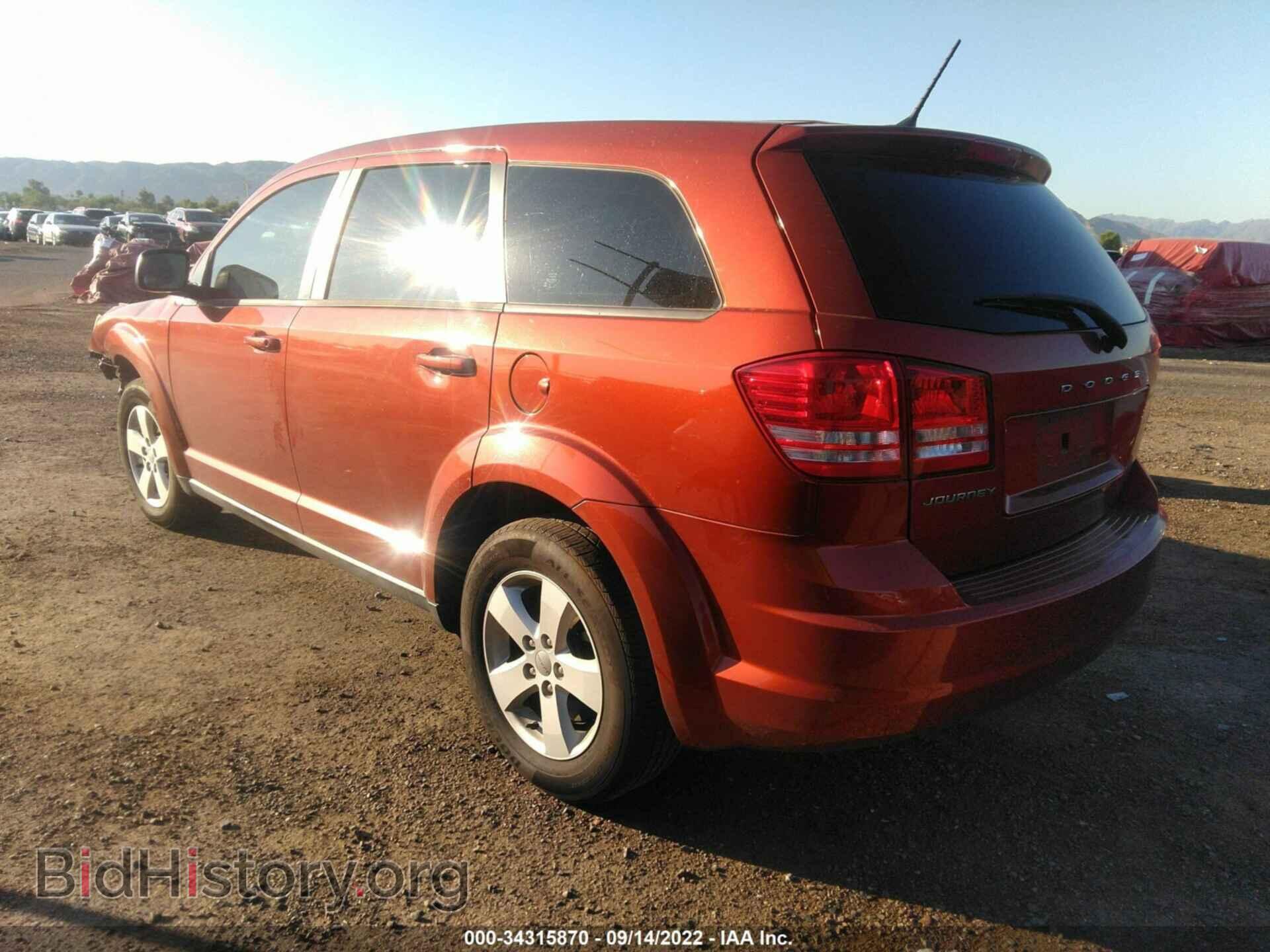 2013 DODGE JOURNEY - VIN: 3C4PDCAB1DT682741 - Фото 3