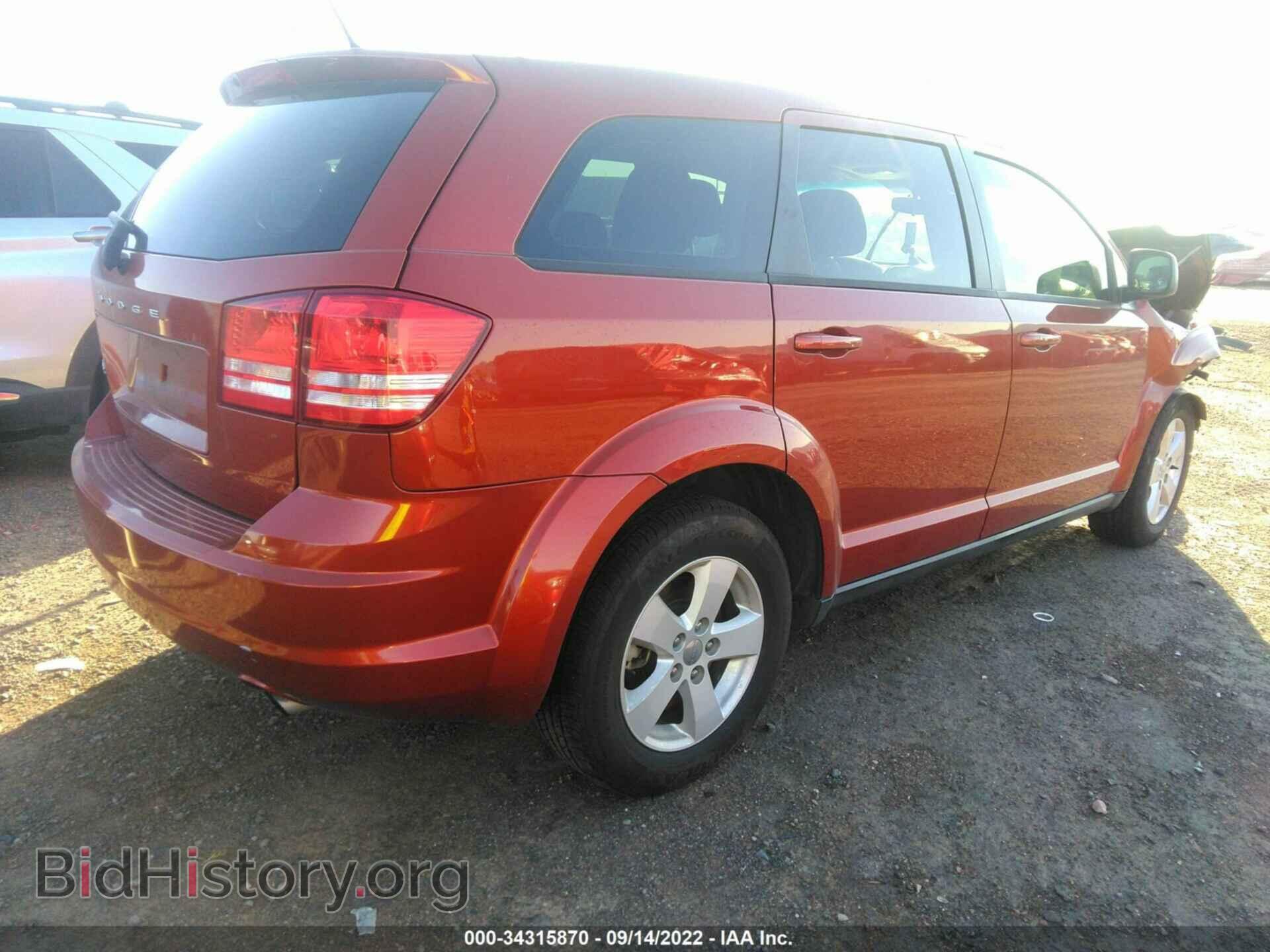 2013 DODGE JOURNEY - VIN: 3C4PDCAB1DT682741 - Фото 4