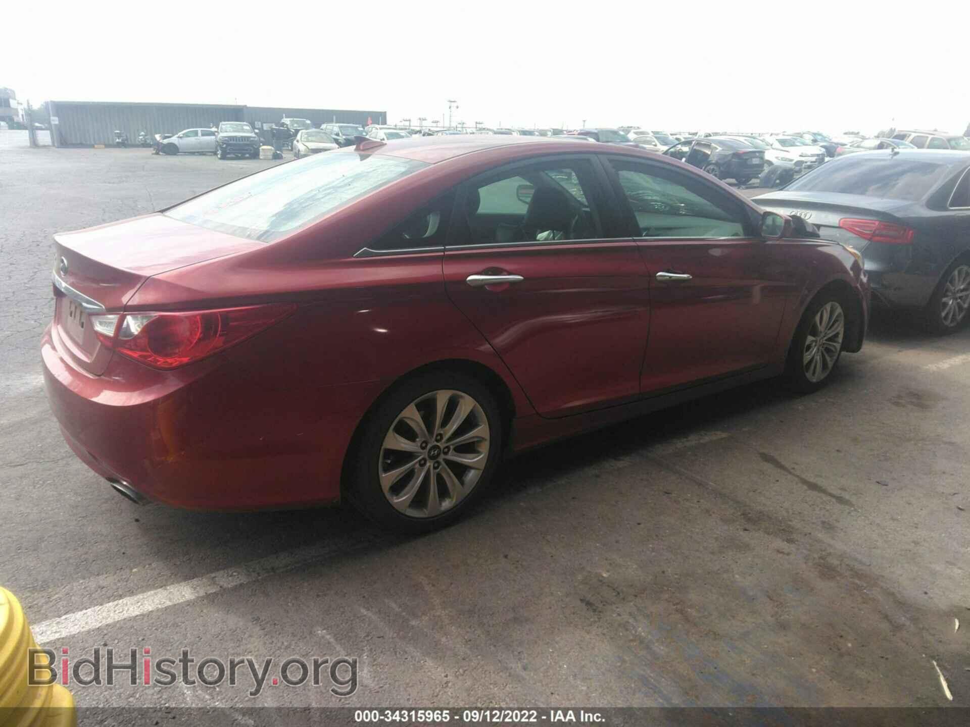 2013 HYUNDAI SONATA - VIN: 5NPEC4AC4DH699509 - Фото 4