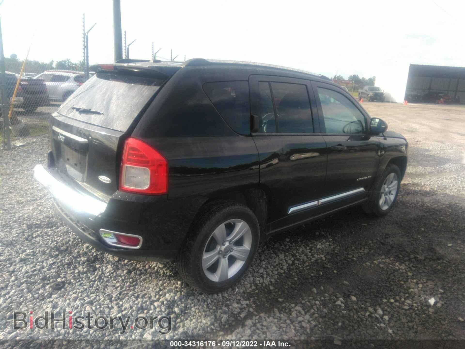 2012 JEEP COMPASS - VIN: 1C4NJCEB4CD634438 - Фото 4