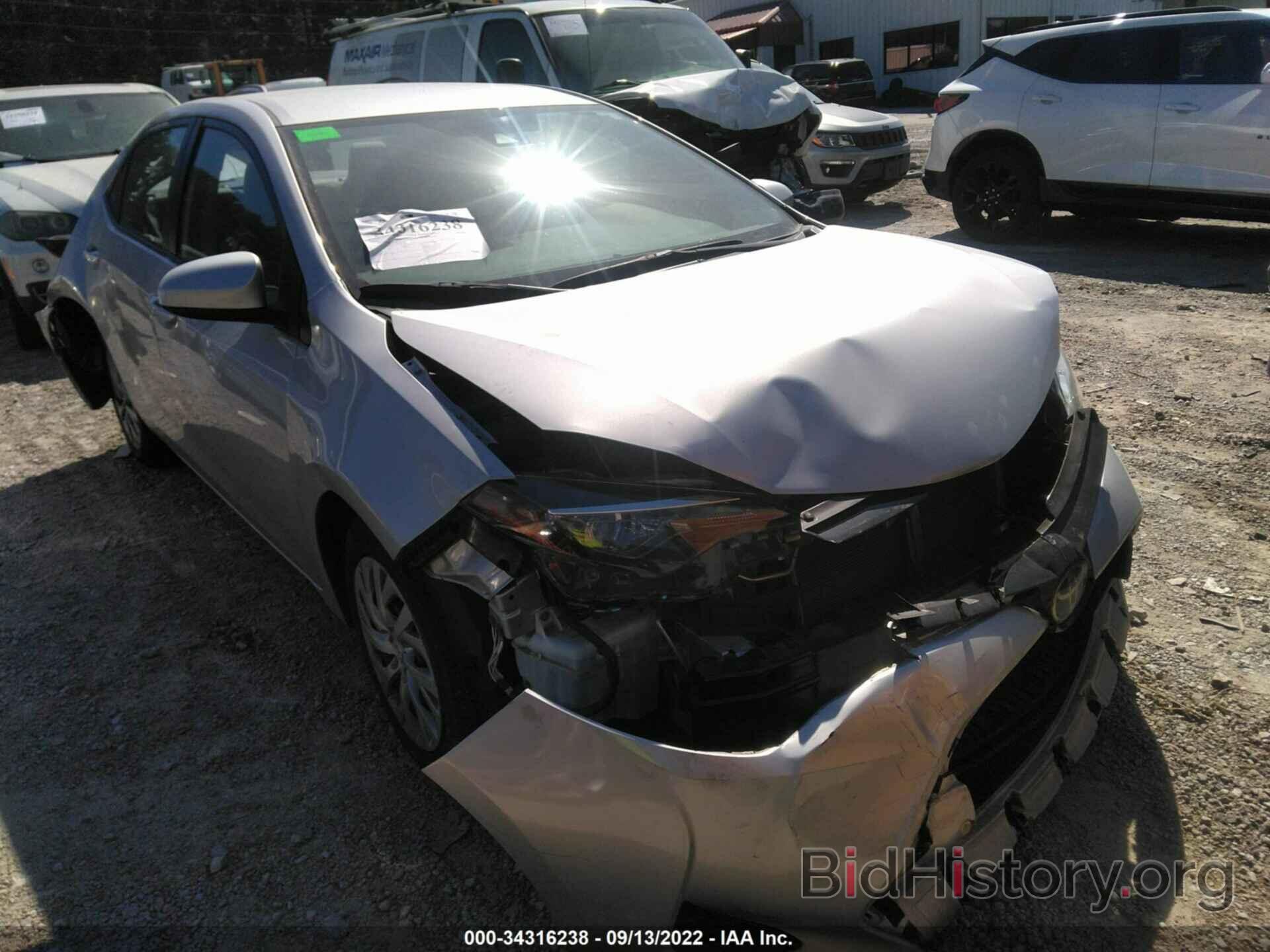 Photo 2T1BURHE1JC982789 - TOYOTA COROLLA 2018