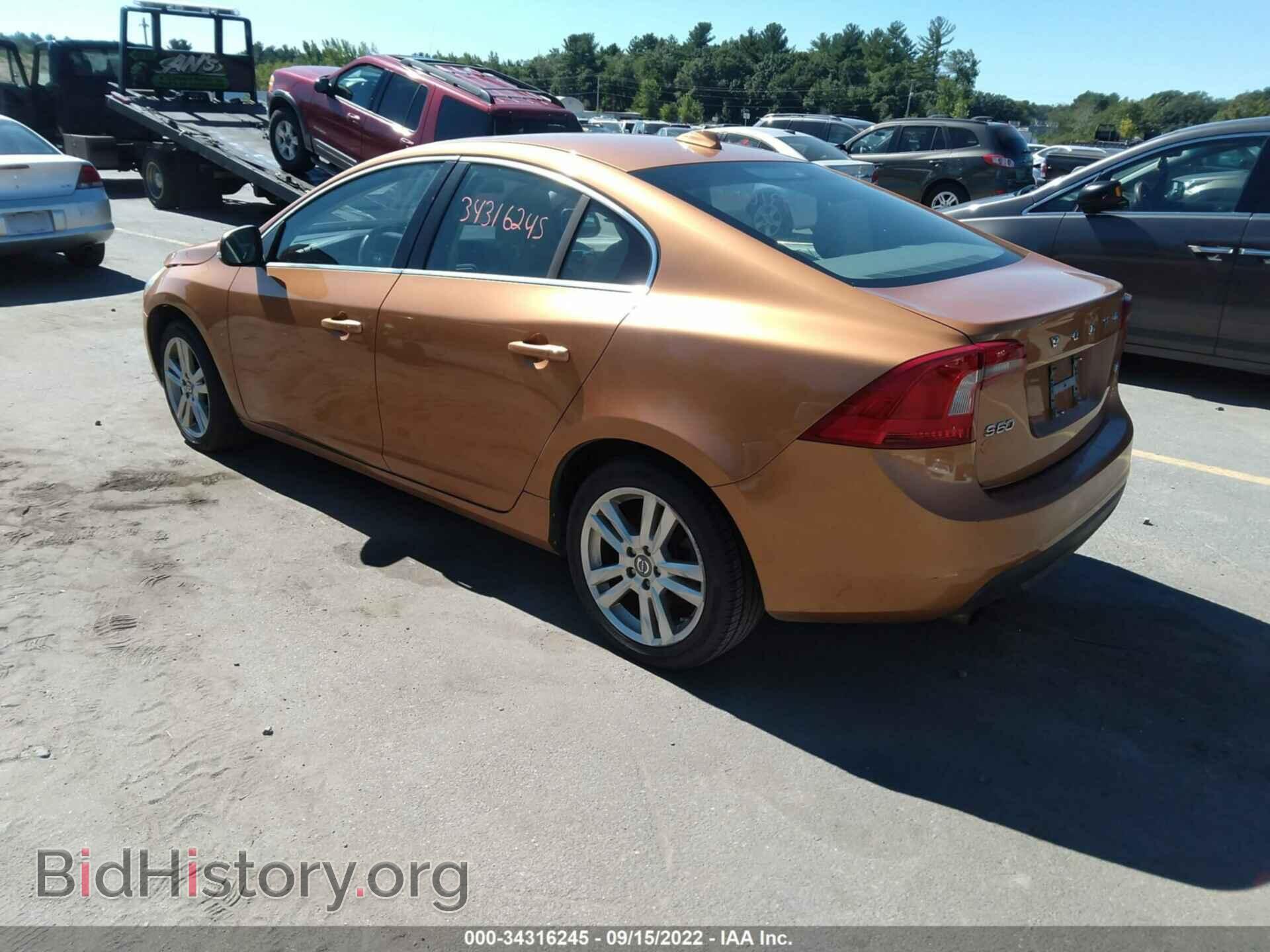 2012 VOLVO S60 - VIN: YV1622FS2C2089257 - Фото 3