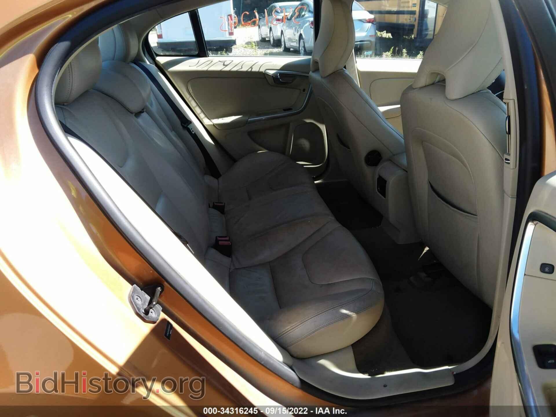 2012 VOLVO S60 - VIN: YV1622FS2C2089257 - Фото 8