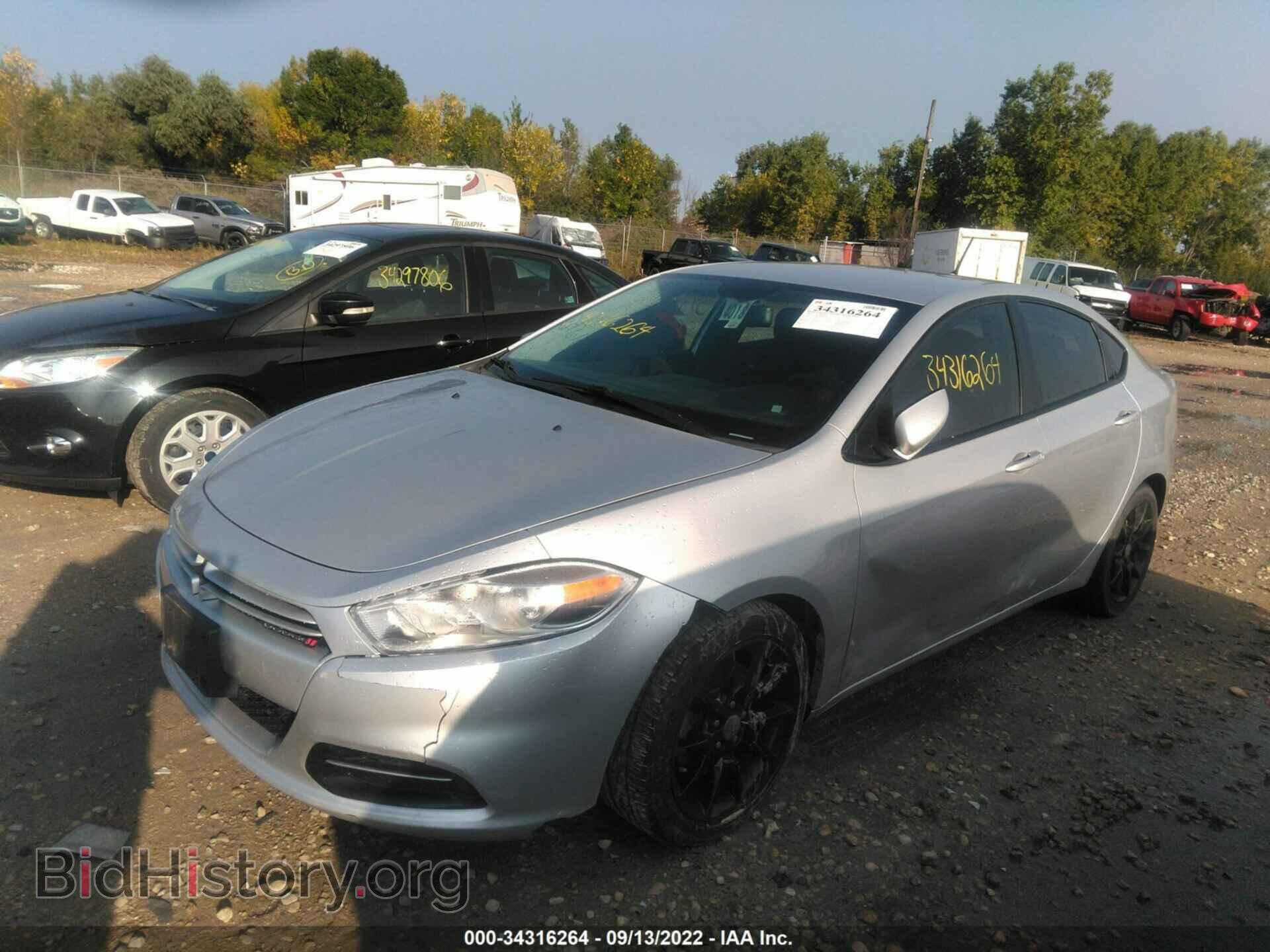 2013 DODGE DART - VIN: 1C3CDFBA1DD332669 - Фото 2
