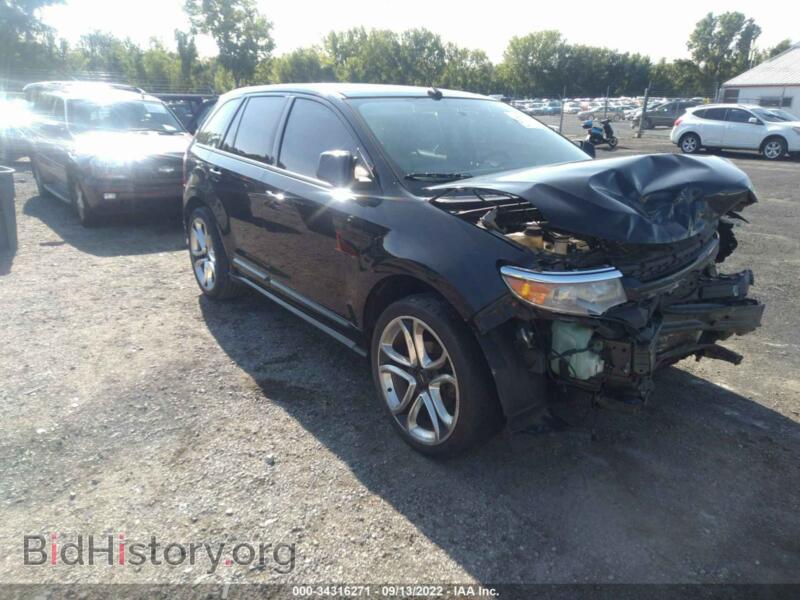 2011 Ford EDGE Sport (VIN 2FMDK3AK8BBA52941) — фото 1 из 11, IAAI, повреждение: передняя часть