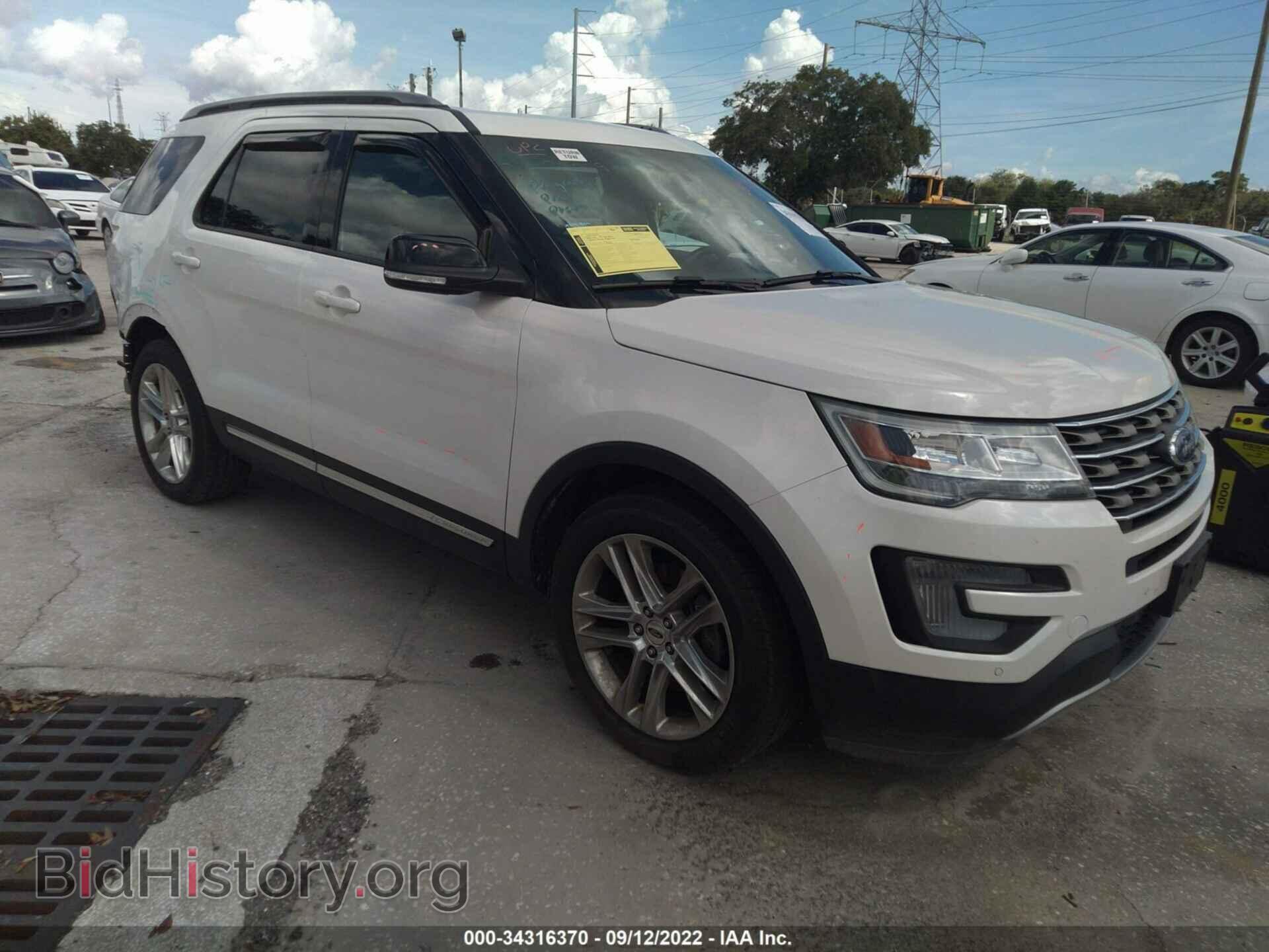 Фотография 1FM5K8D85GGC10332 - FORD EXPLORER 2016