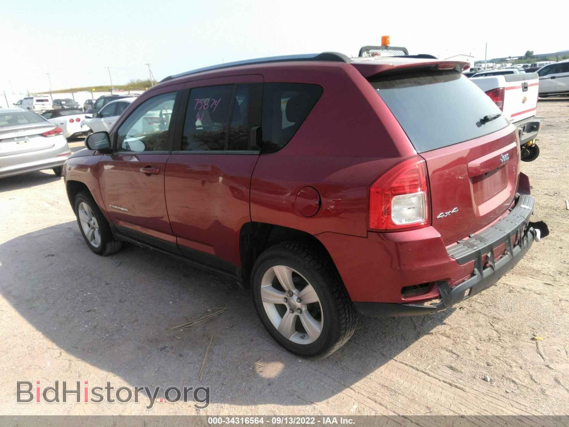2011 JEEP COMPASS - VIN: 1J4NF1FBXBD163943 - Фото 3
