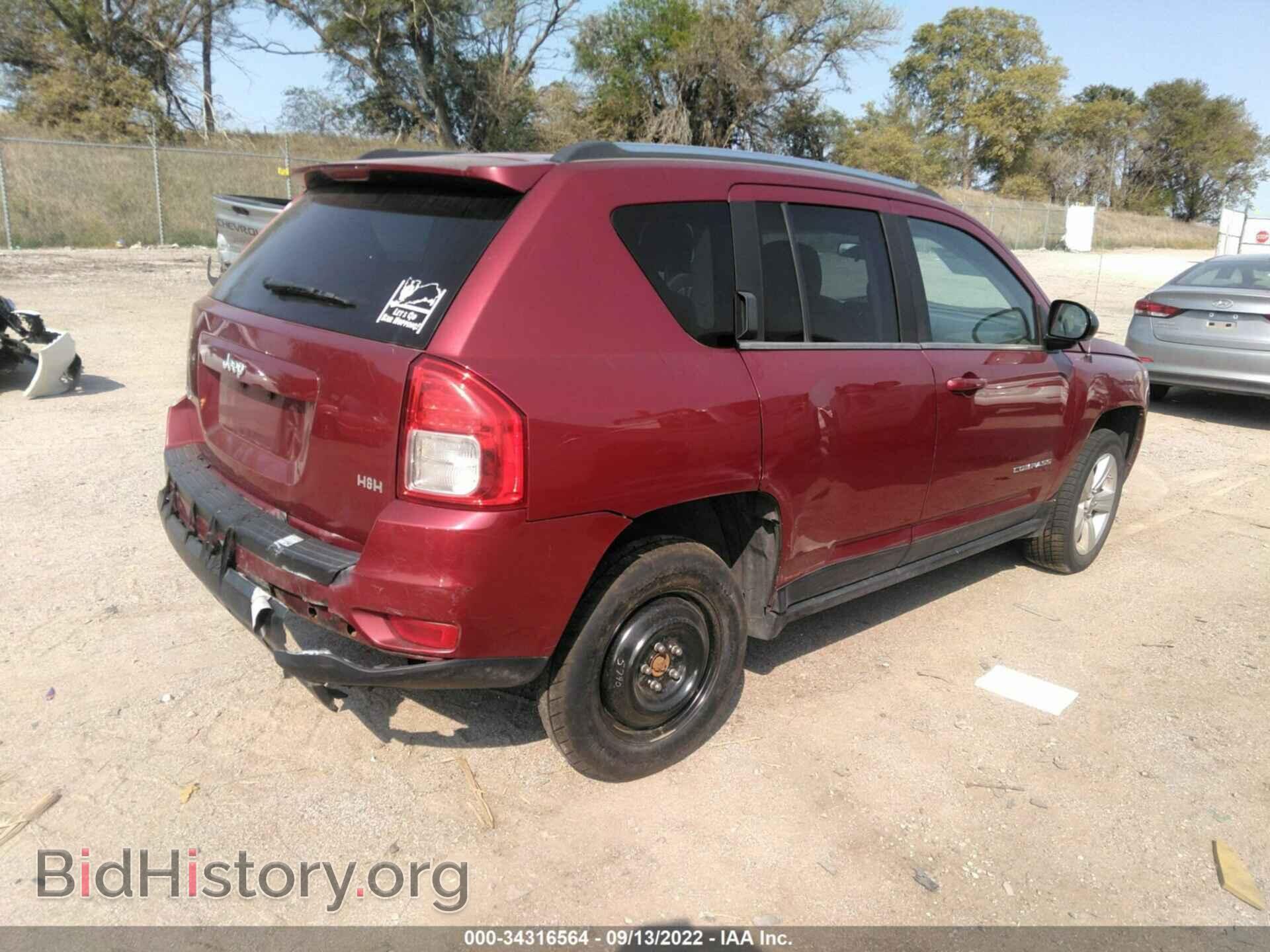 2011 JEEP COMPASS - VIN: 1J4NF1FBXBD163943 - Фото 4
