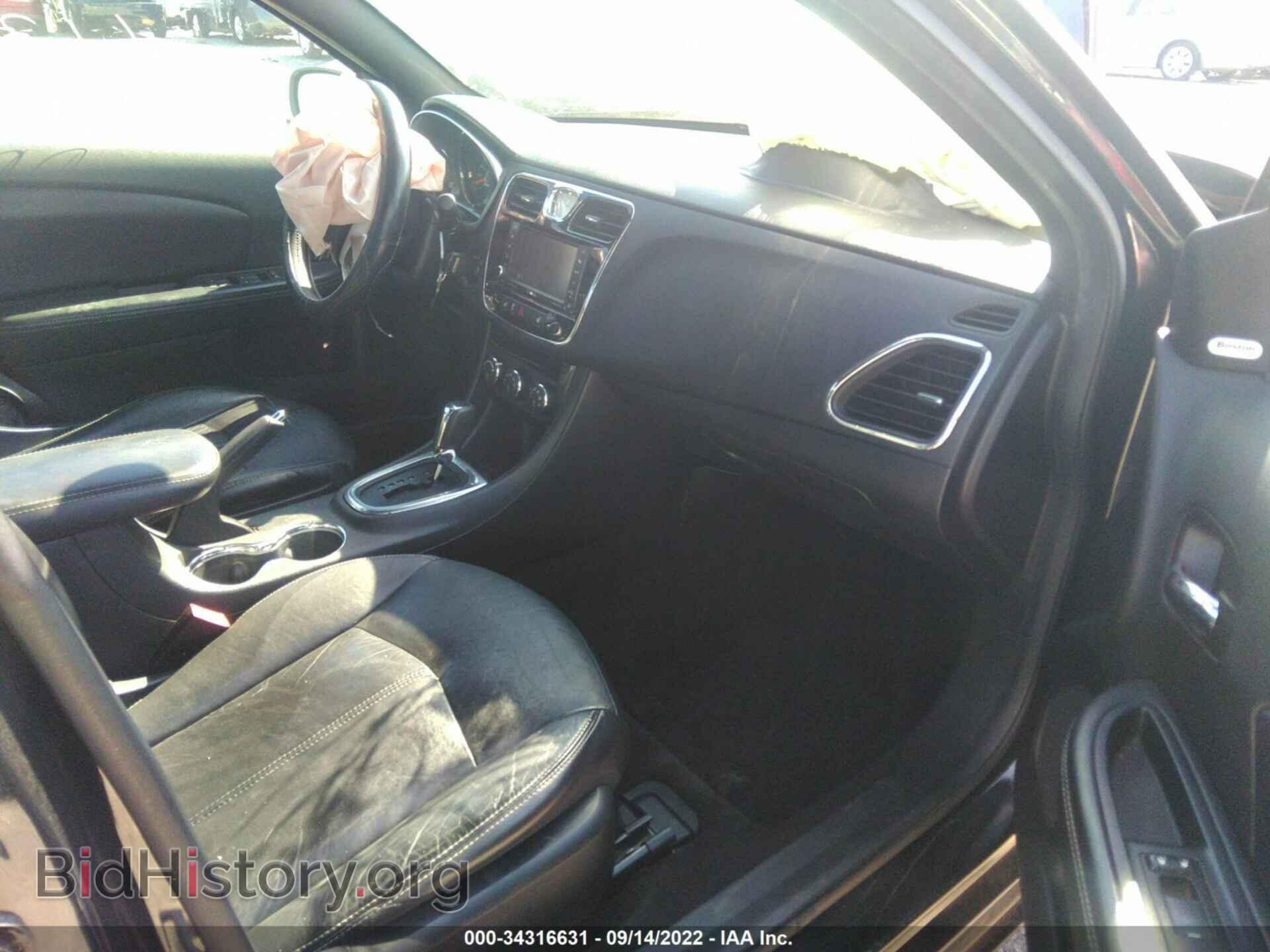 2013 CHRYSLER 200 - VIN: 1C3CCBCG8DN511073 - Фото 5