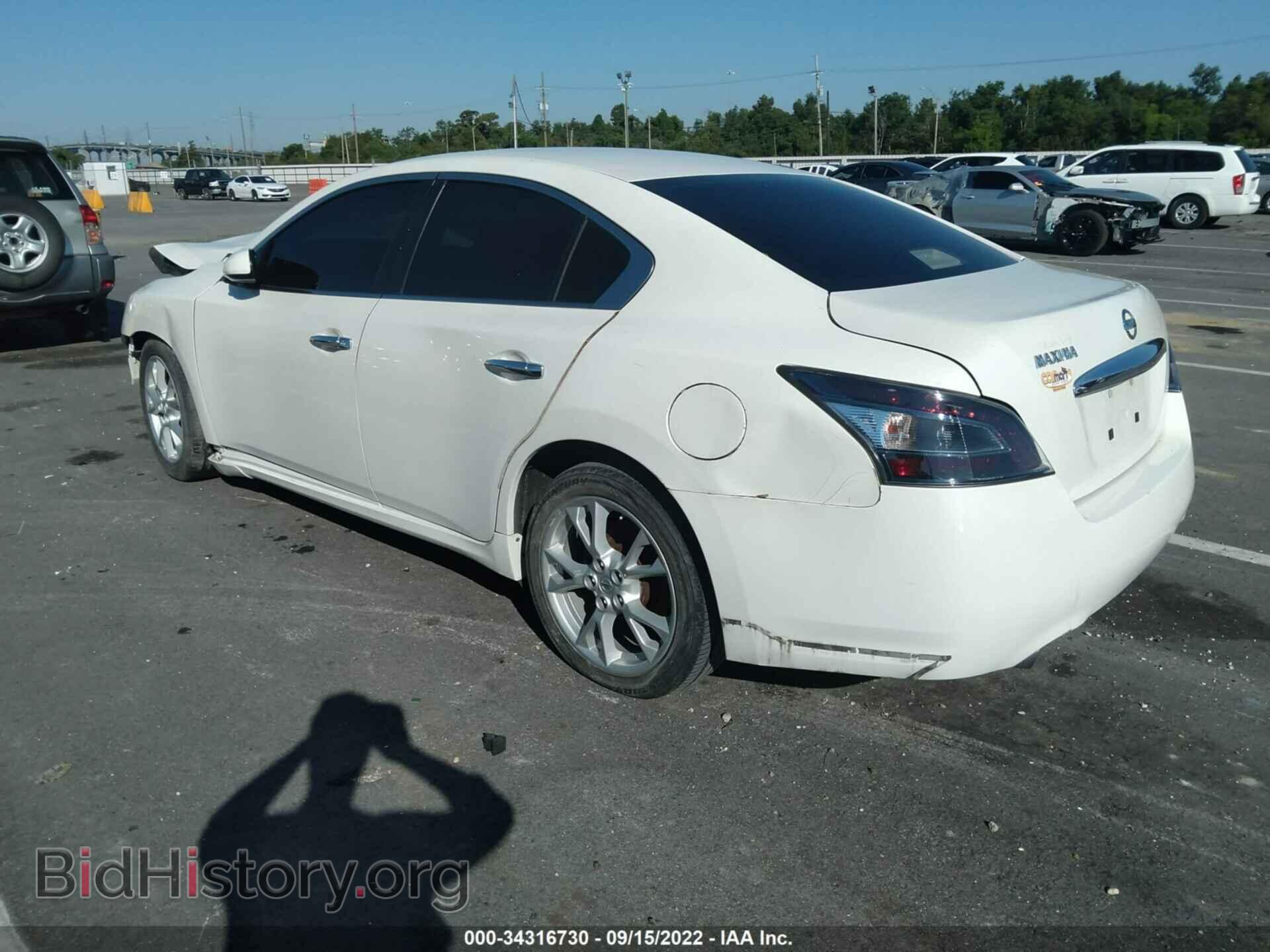 2013 NISSAN MAXIMA - VIN: 1N4AA5AP7DC821326 - Фото 3