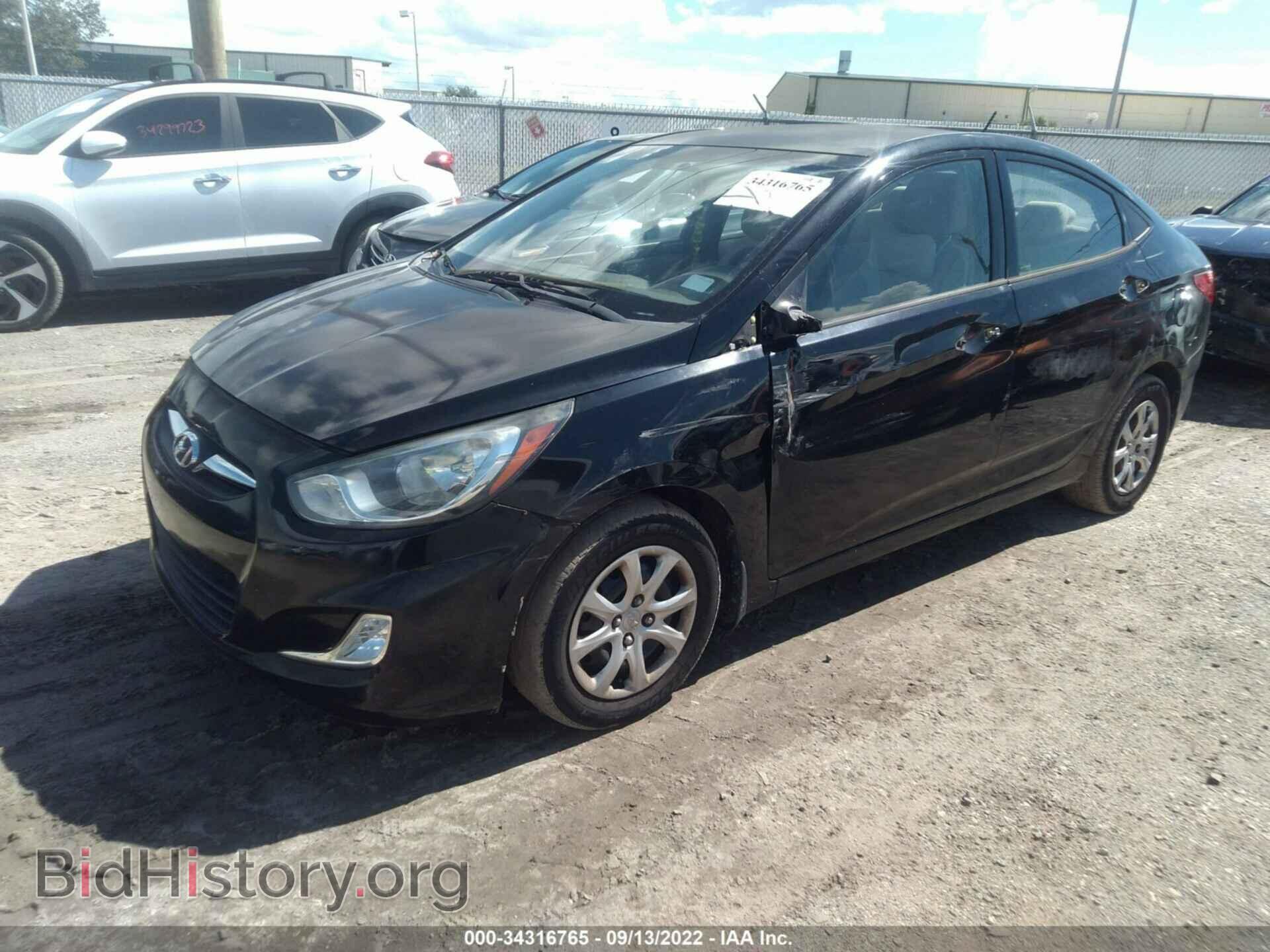 2012 HYUNDAI ACCENT - VIN: KMHCT4AE8CU095261 - Фото 2