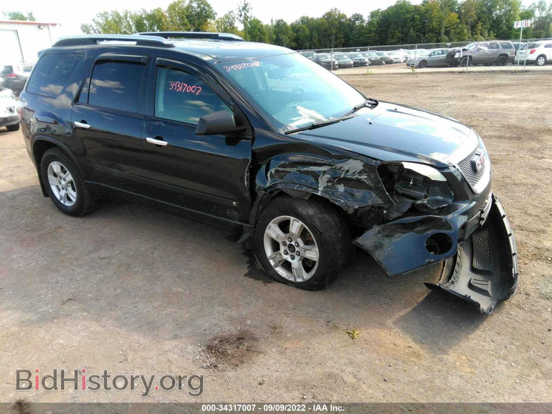 Фотография 1GKEV13D89J200048 - GMC ACADIA 2009