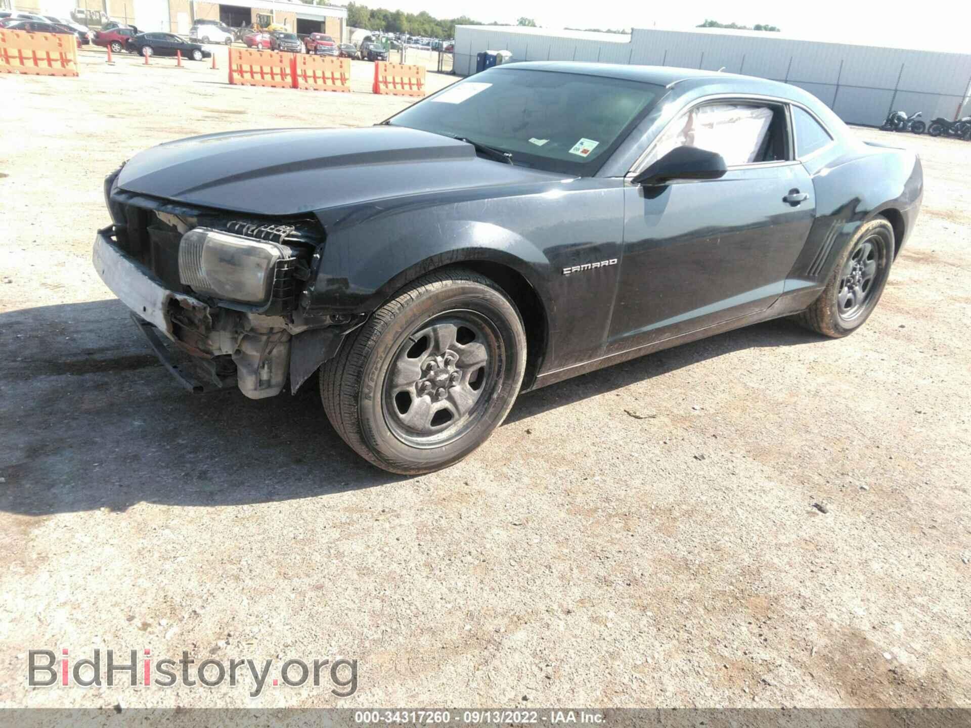 2013 CHEVROLET CAMARO - VIN: 2G1FA1E36D9140414 - Фото 2