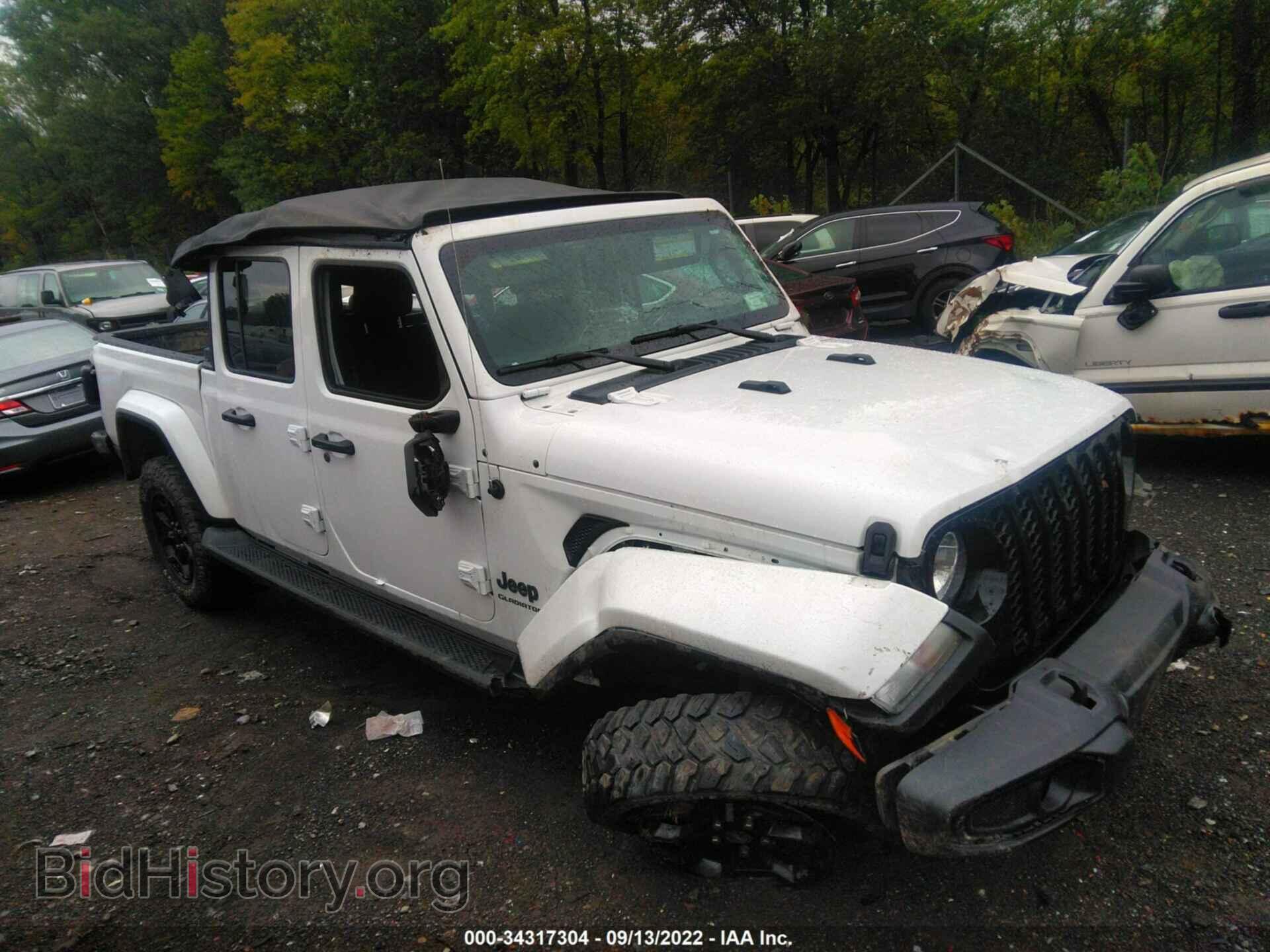 Фотография 1C6HJTAGXML570919 - JEEP GLADIATOR 2021