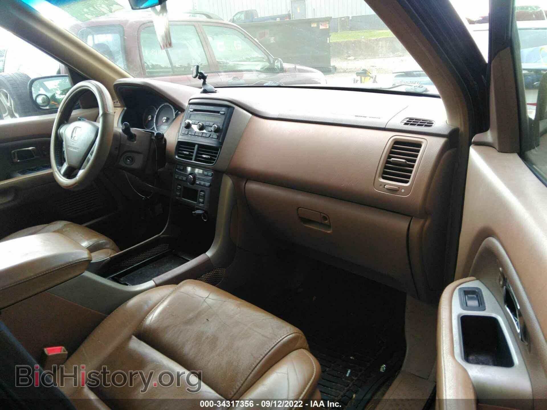 2006 HONDA PILOT - VIN: 2HKYF18596H559209 - Фото 5